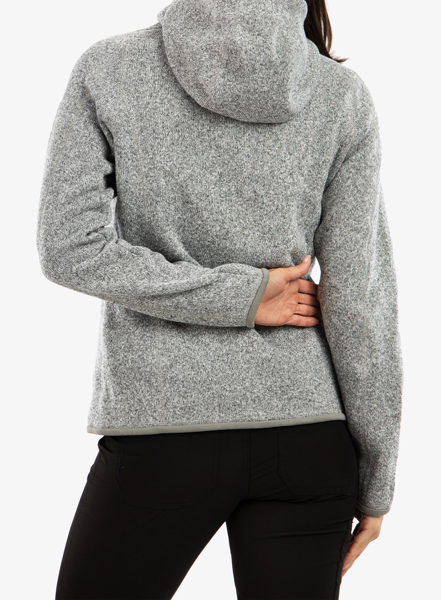 Фліска жіноча Patagonia Better Sweater Hoody - birch white
