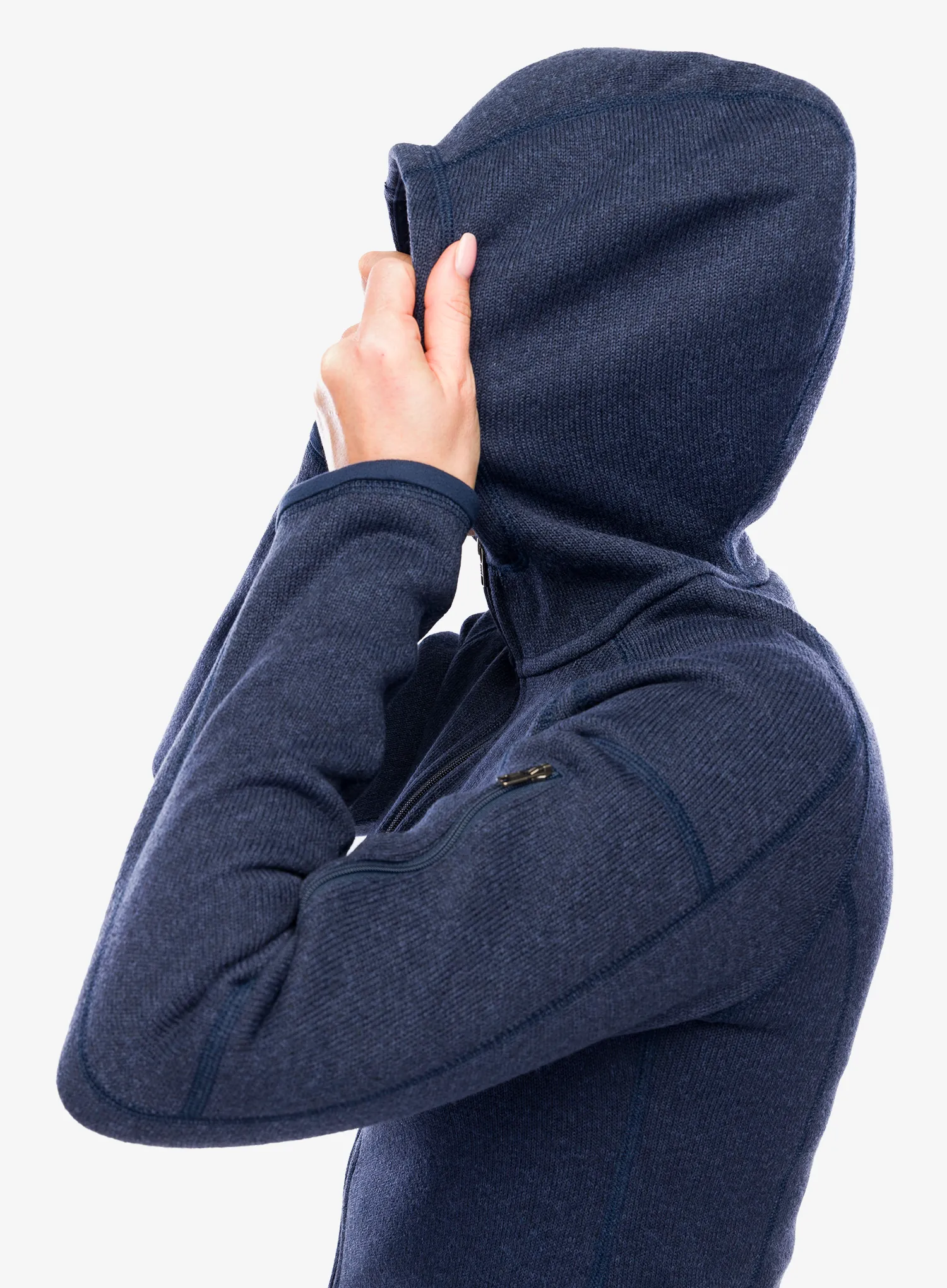 Фліска жіноча Patagonia Better Sweater Hoody - neo navy