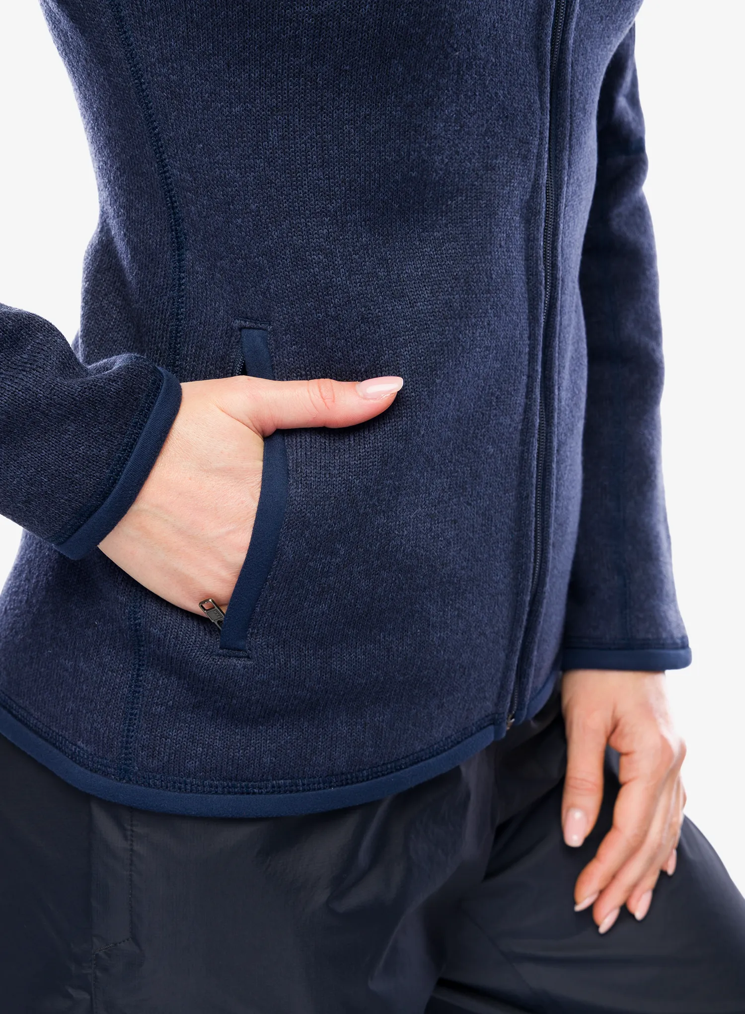 Фліска жіноча Patagonia Better Sweater Hoody - neo navy