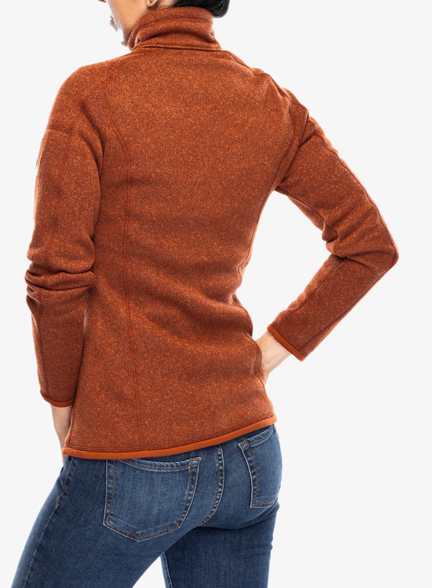 Фліска жіноча Patagonia Better Sweater Jacket - burnished red