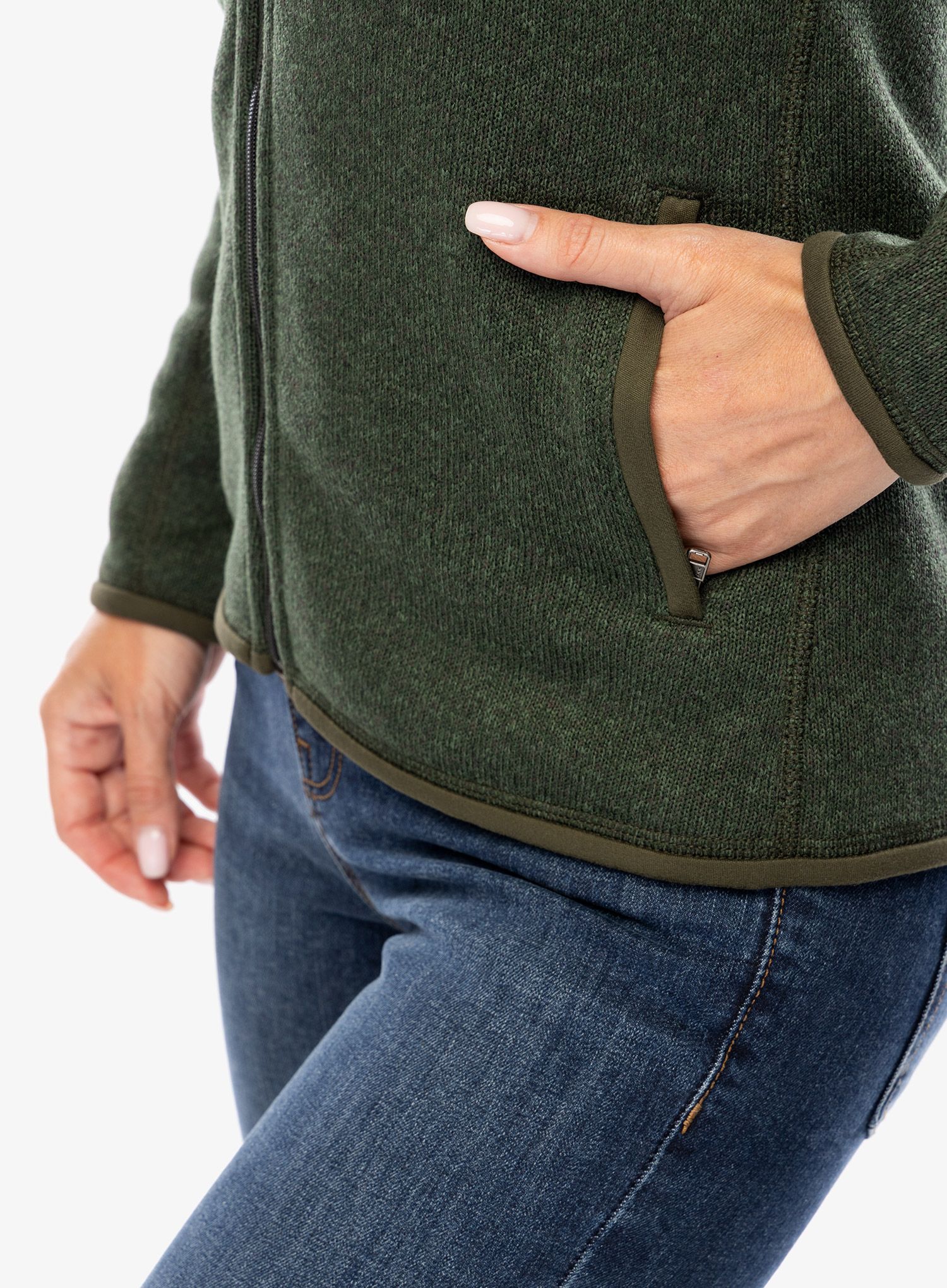 Фліска жіноча Patagonia Better Sweater Jacket - torrey pine green