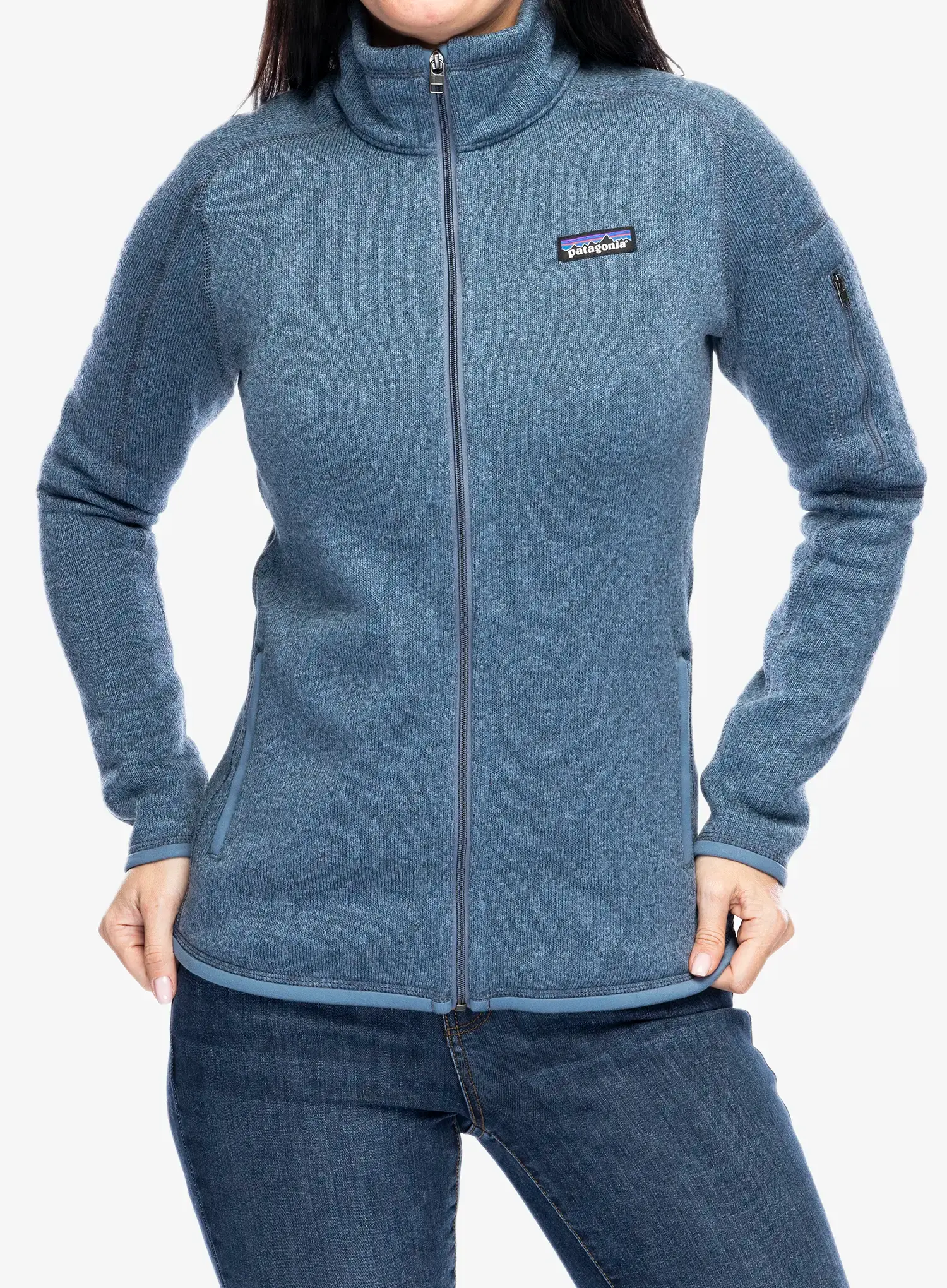 Фліска жіноча Patagonia Better Sweater Jacket - utility blue