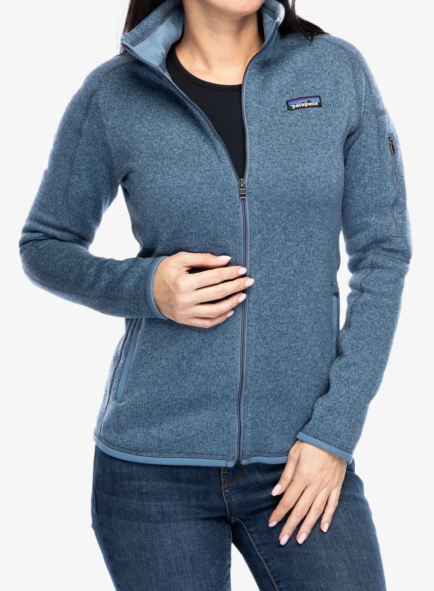 Фліска жіноча Patagonia Better Sweater Jacket - utility blue