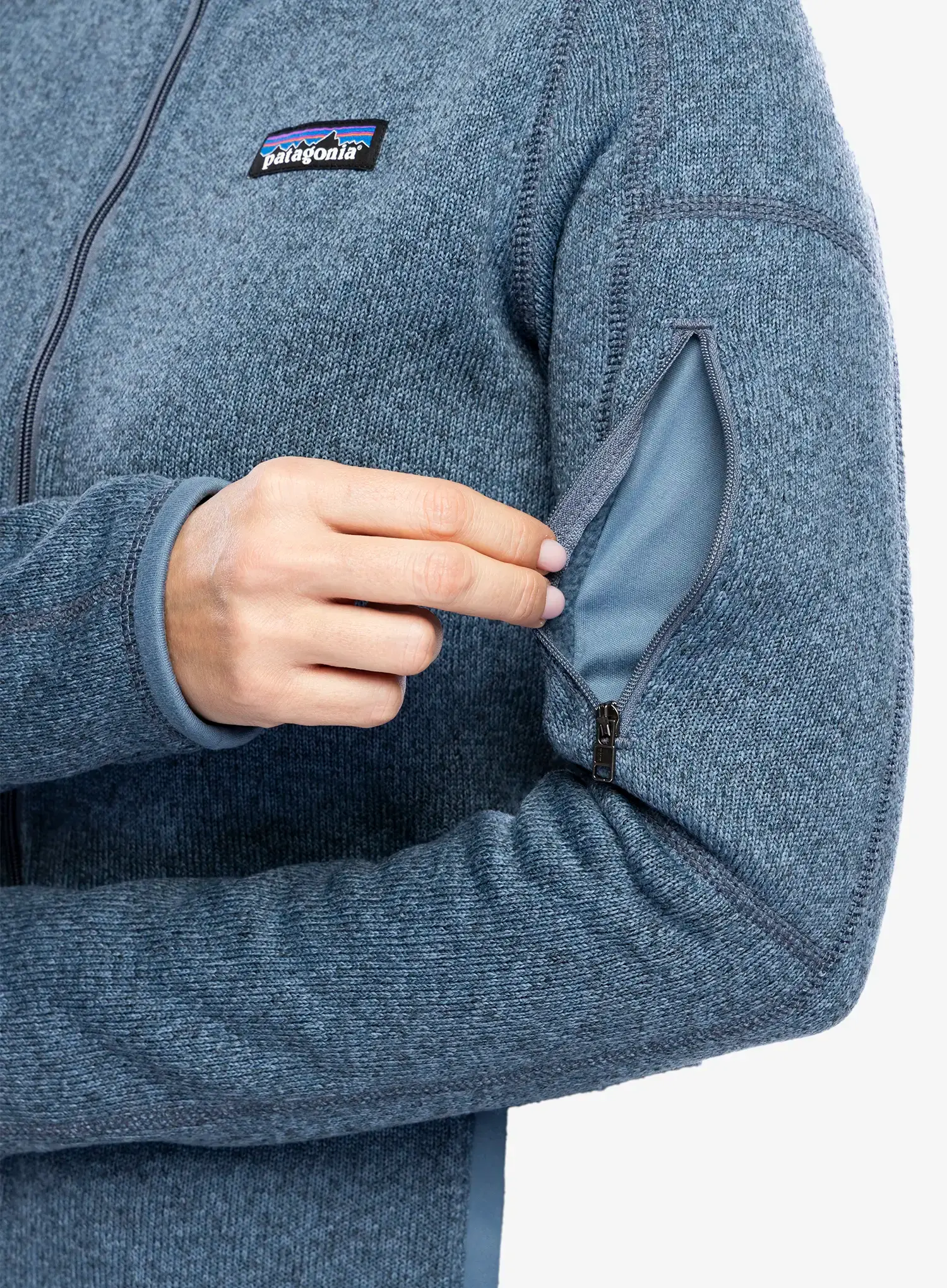 Фліска жіноча Patagonia Better Sweater Jacket - utility blue