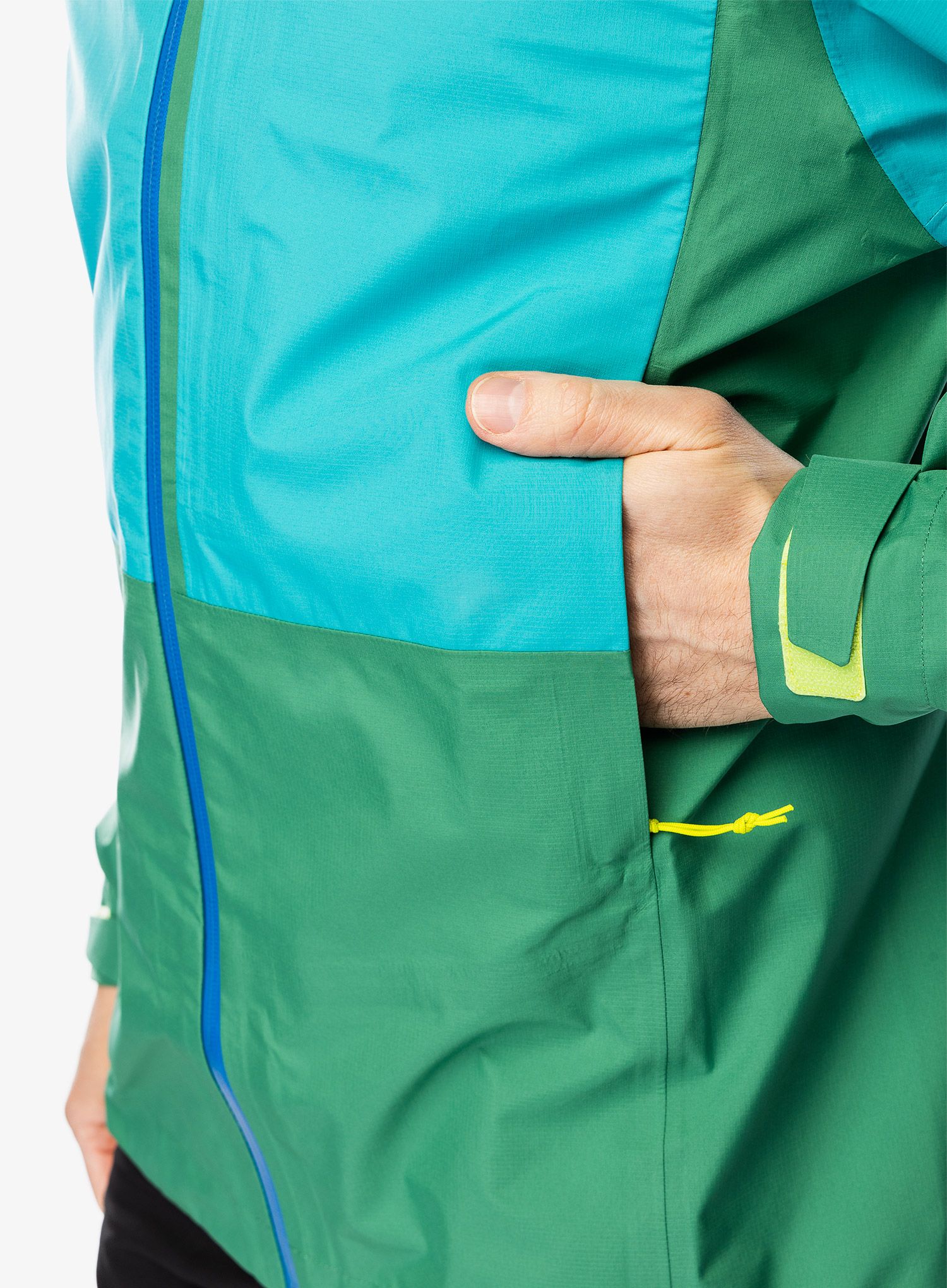 Куртка дощовик Patagonia Boulder Fork Rain Jacket - gather green