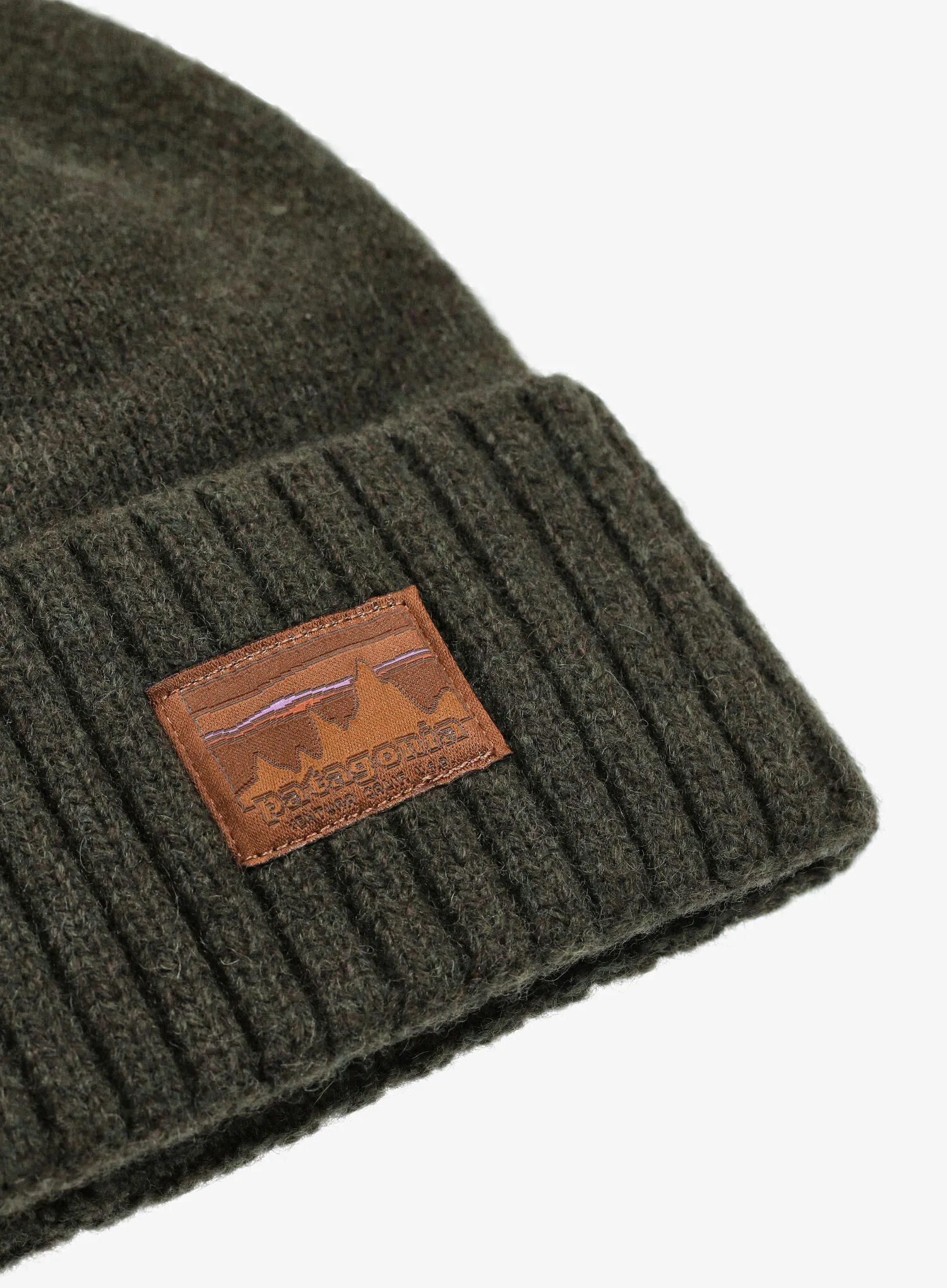 Шапка зимова Patagonia Brodeo Beanie - skyline pine needle green