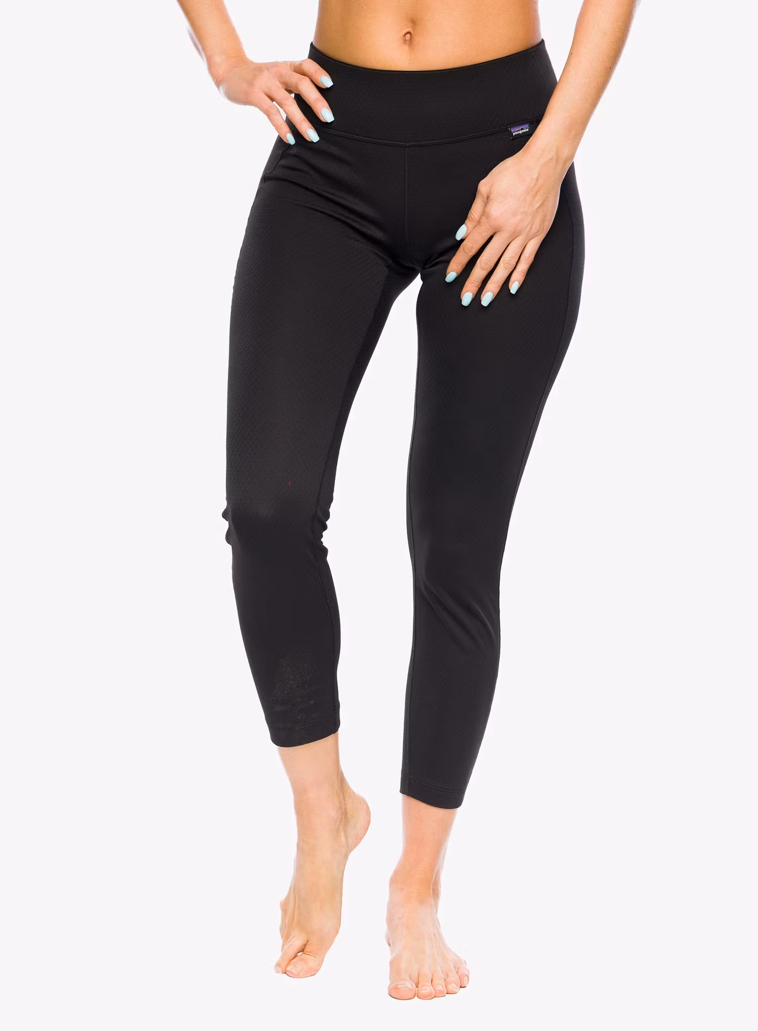 Термолегінси жіночі Patagonia Capilene MW Bottoms - black