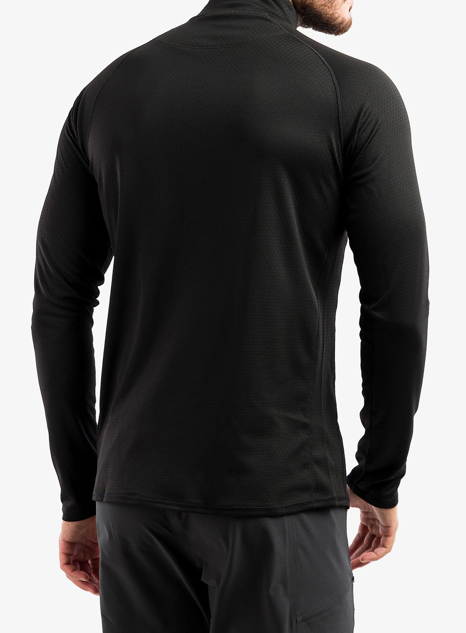 Термокофта Patagonia Capilene MW Zip-Neck - black
