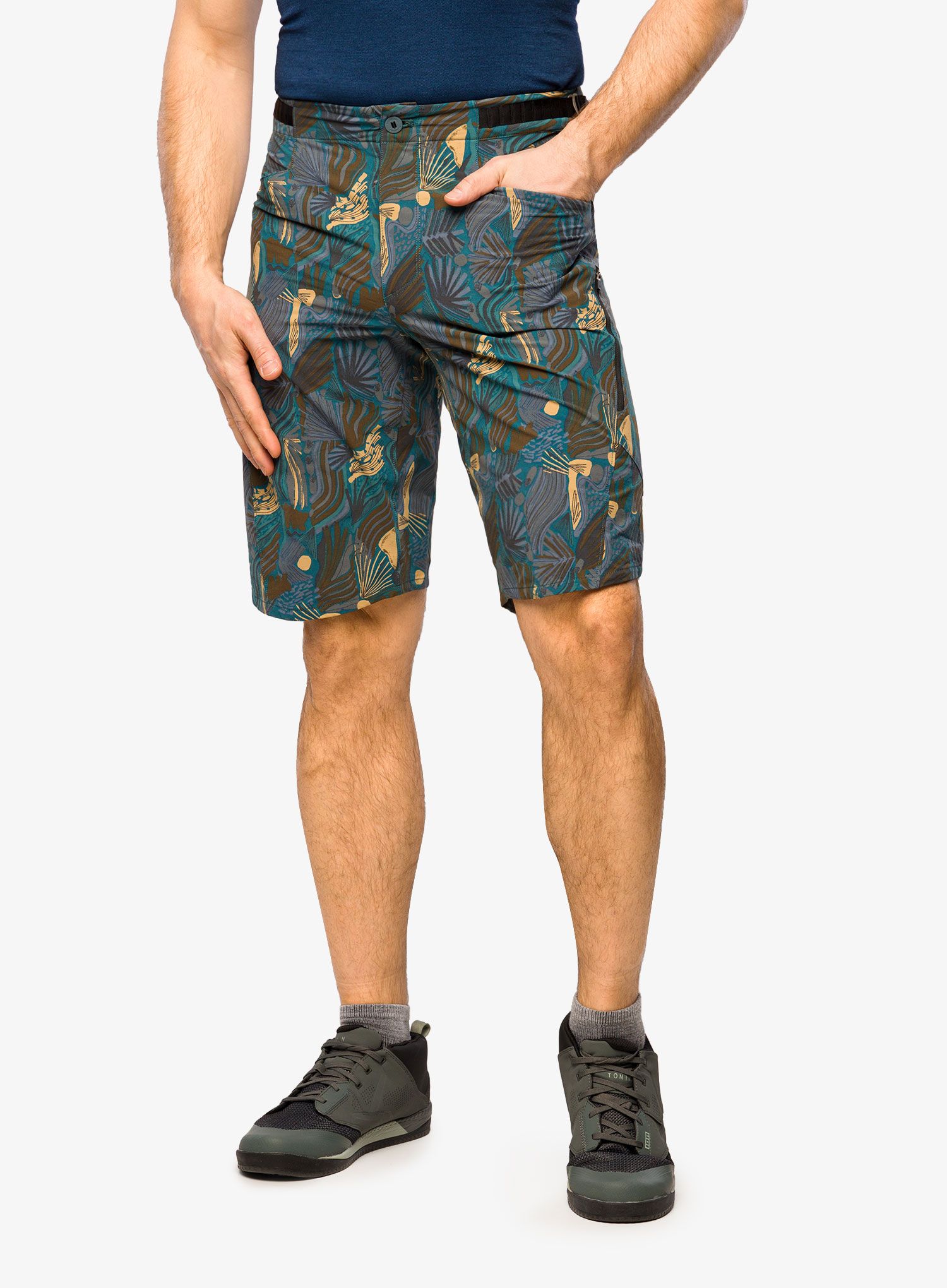 Велошорти Patagonia Dirt Craft Bike Shorts - lago blue