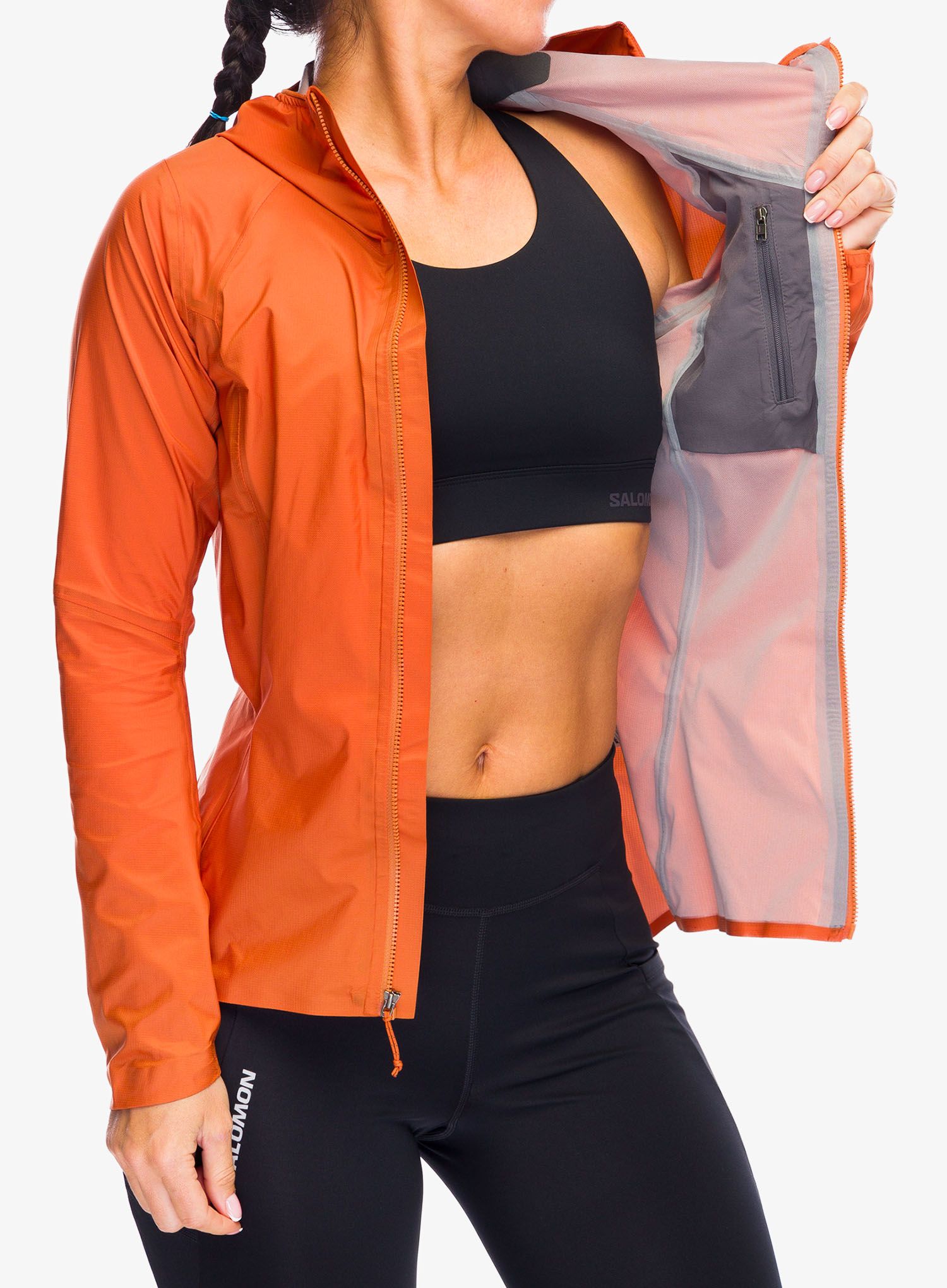 Жіноча велофутболка Patagonia Dirt Roamer Jacket - redtail rust