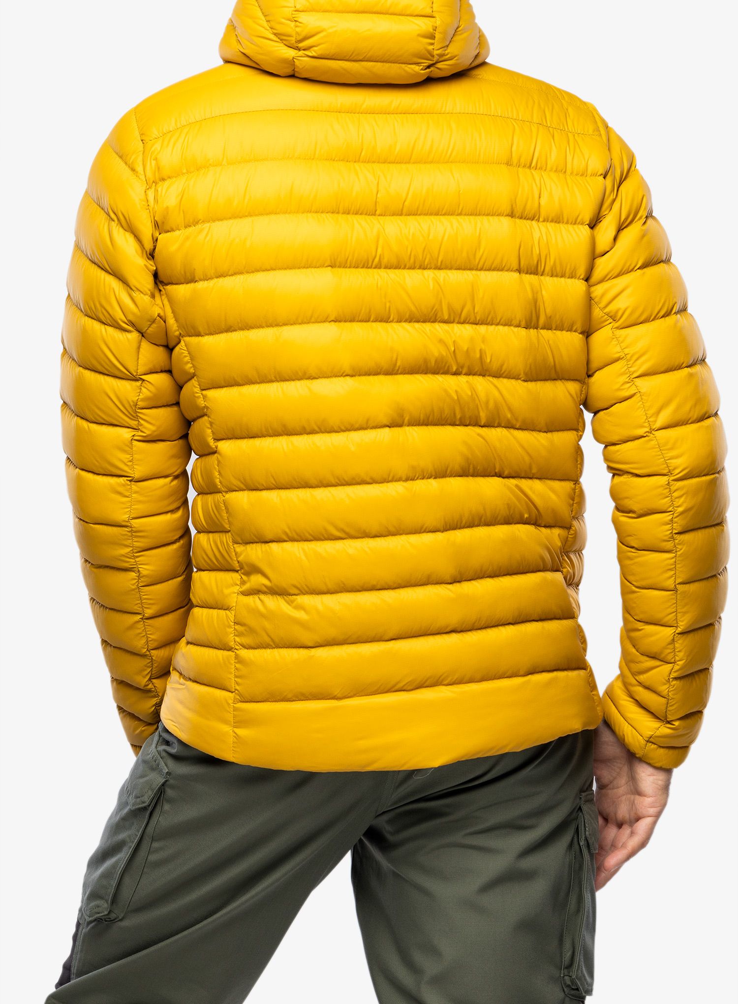 Пуховик Patagonia Down Sweater Hoody - cosmic gold
