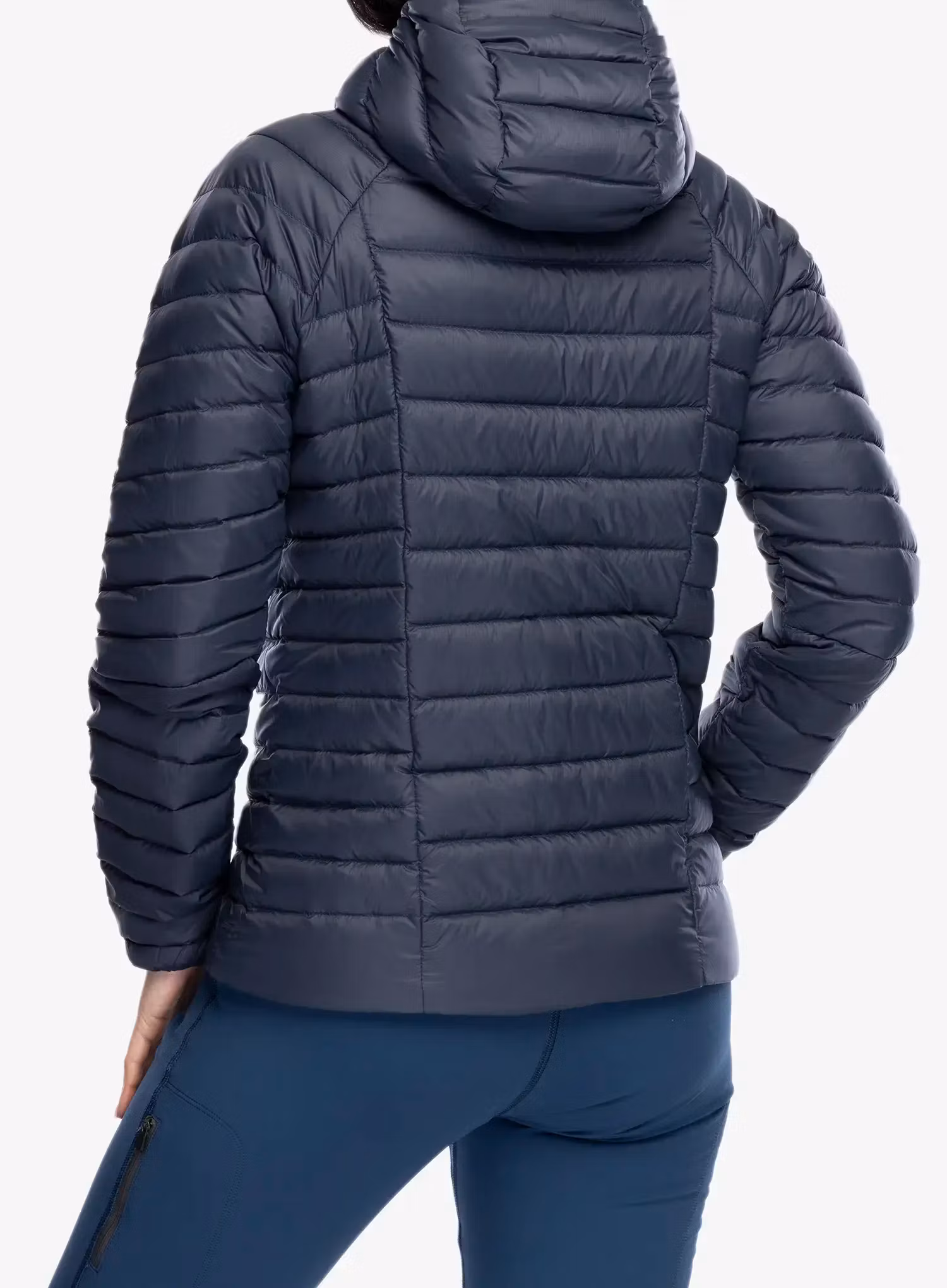 Пуховик жіноча Patagonia Down Sweater Hoody - smolder blue