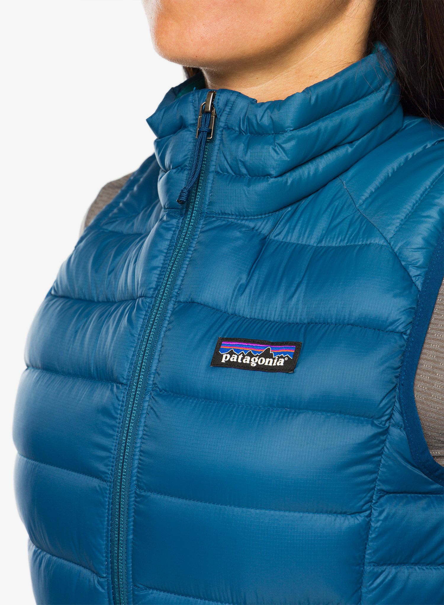 Жилет жіночий Patagonia Down Sweater Vest - lagom blue