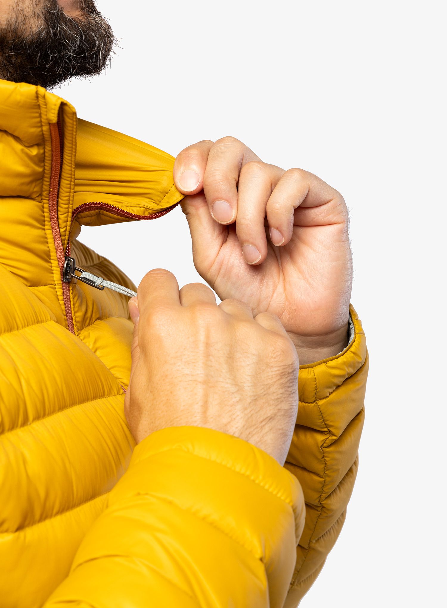 Пуховик Patagonia Down Sweater - cosmic gold