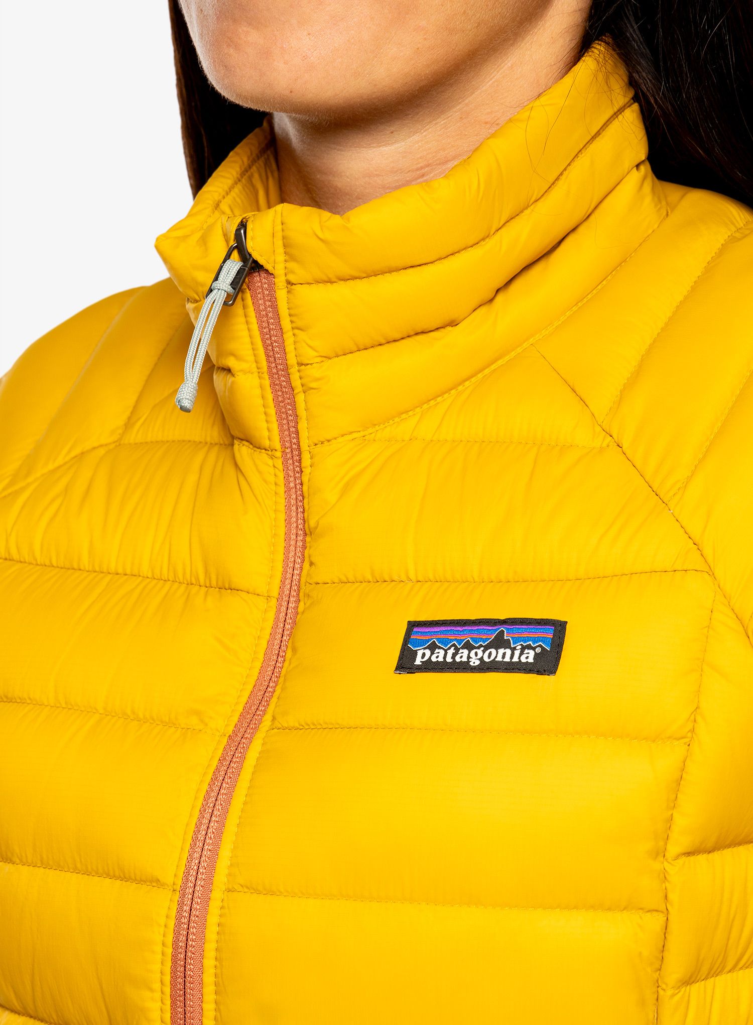 Пуховик жіноча Patagonia Down Sweater - cosmic gold