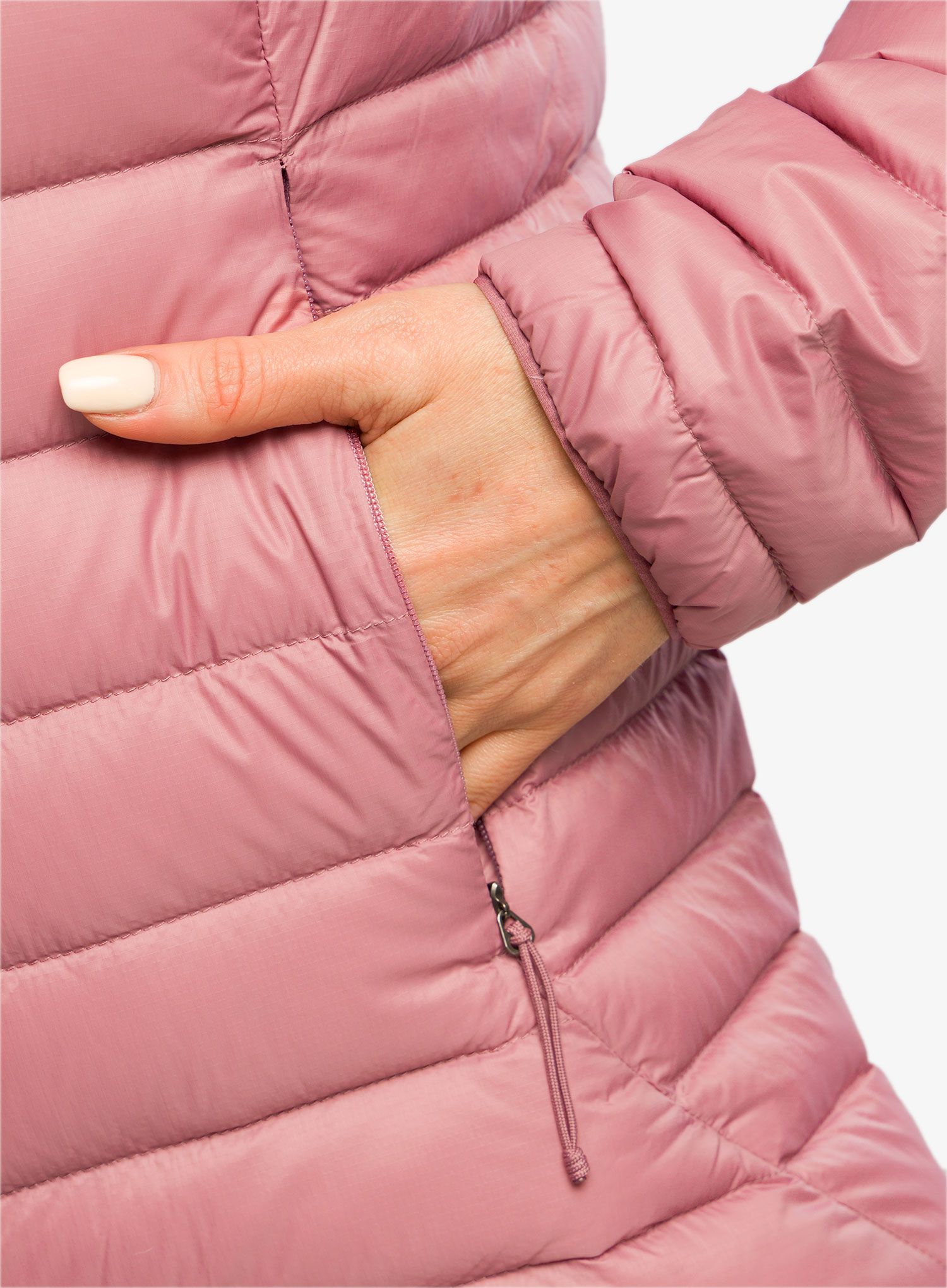Пуховик жіноча Patagonia Down Sweater - evening mauve