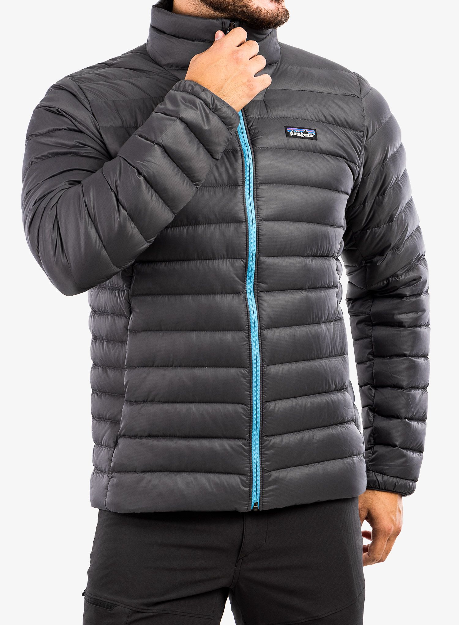 Пуховик Patagonia Down Sweater - forge grey
