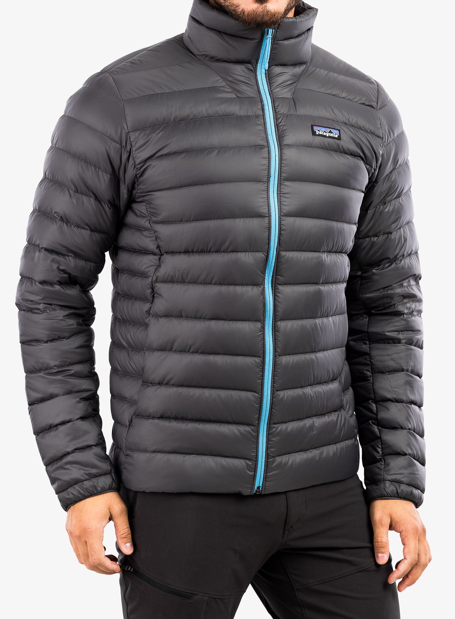 Пуховик Patagonia Down Sweater - forge grey