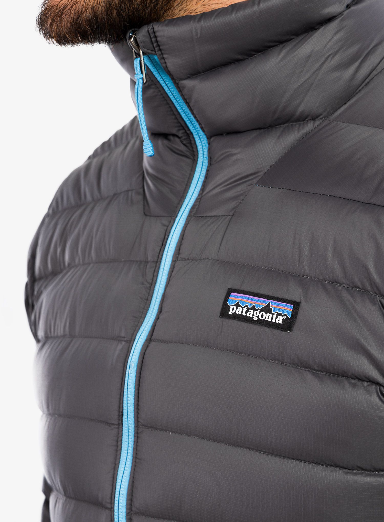 Пуховик Patagonia Down Sweater - forge grey