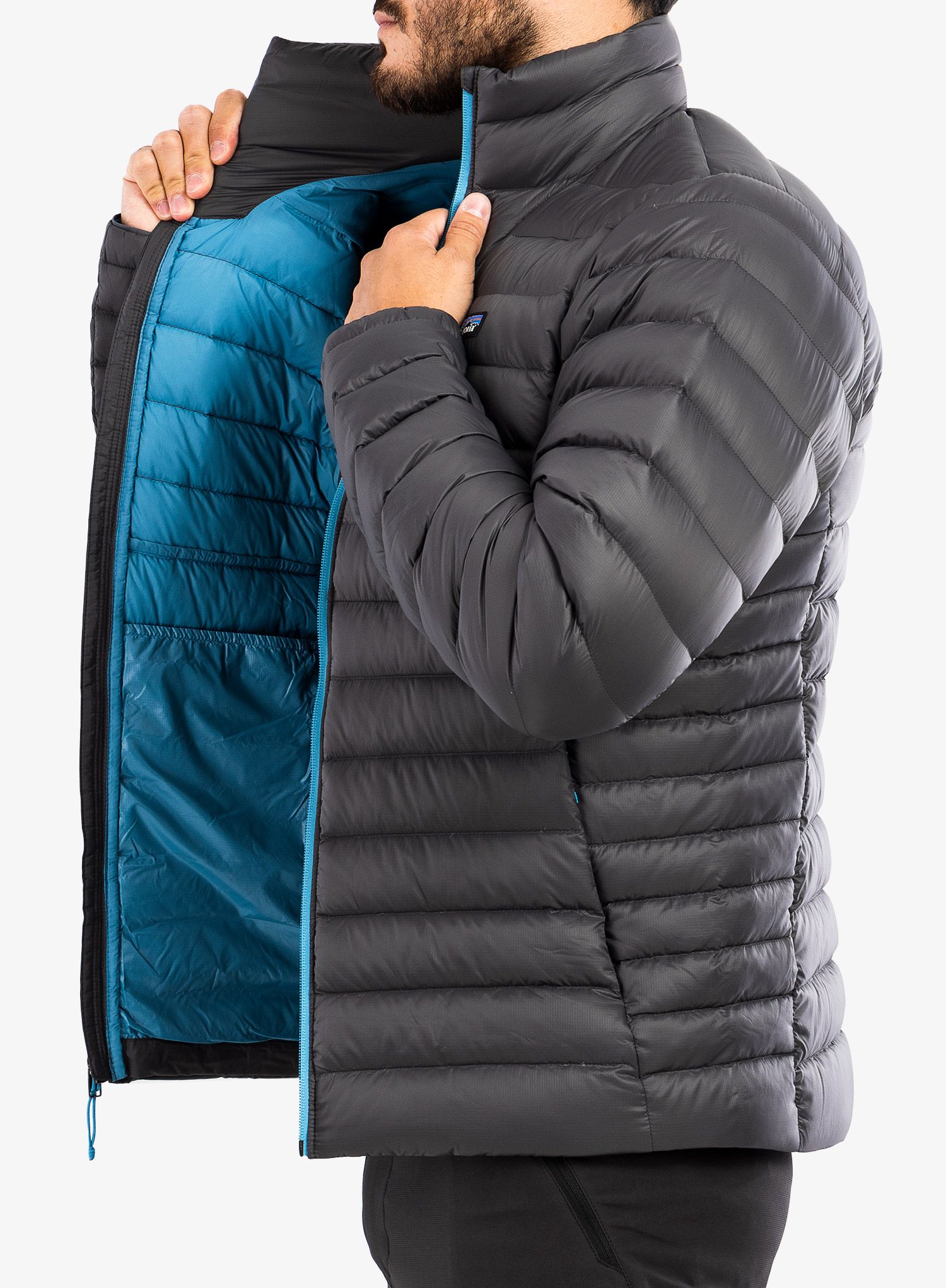 Пуховик Patagonia Down Sweater - forge grey