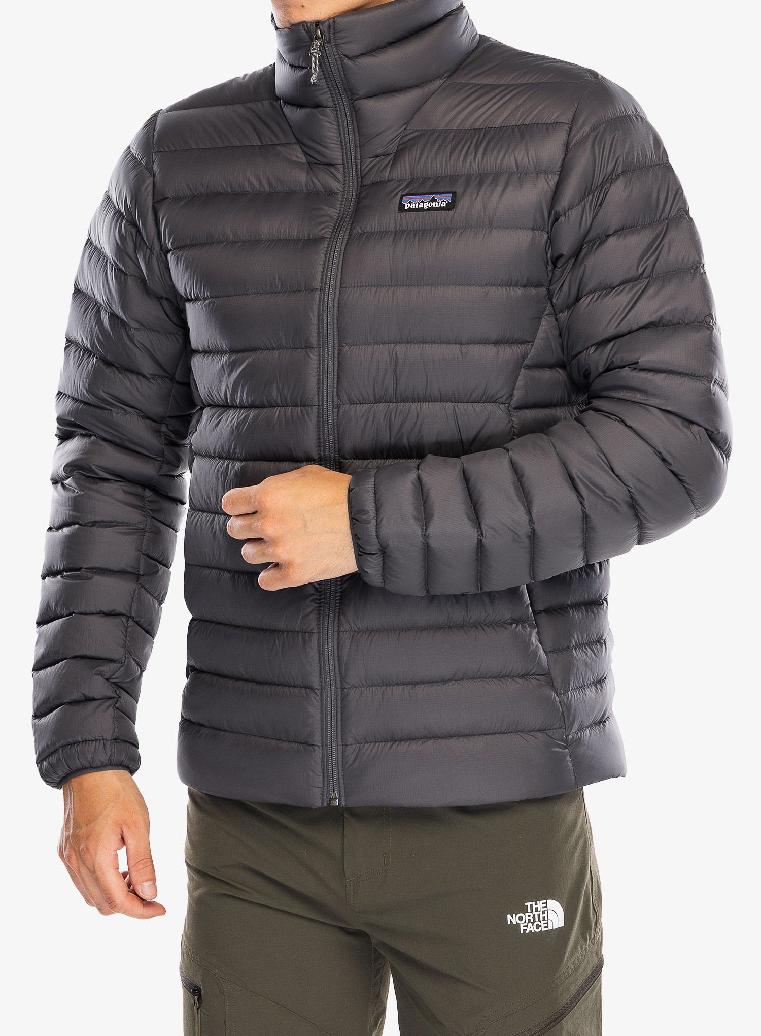 Пуховик Patagonia Down Sweater - forge grey/forge grey
