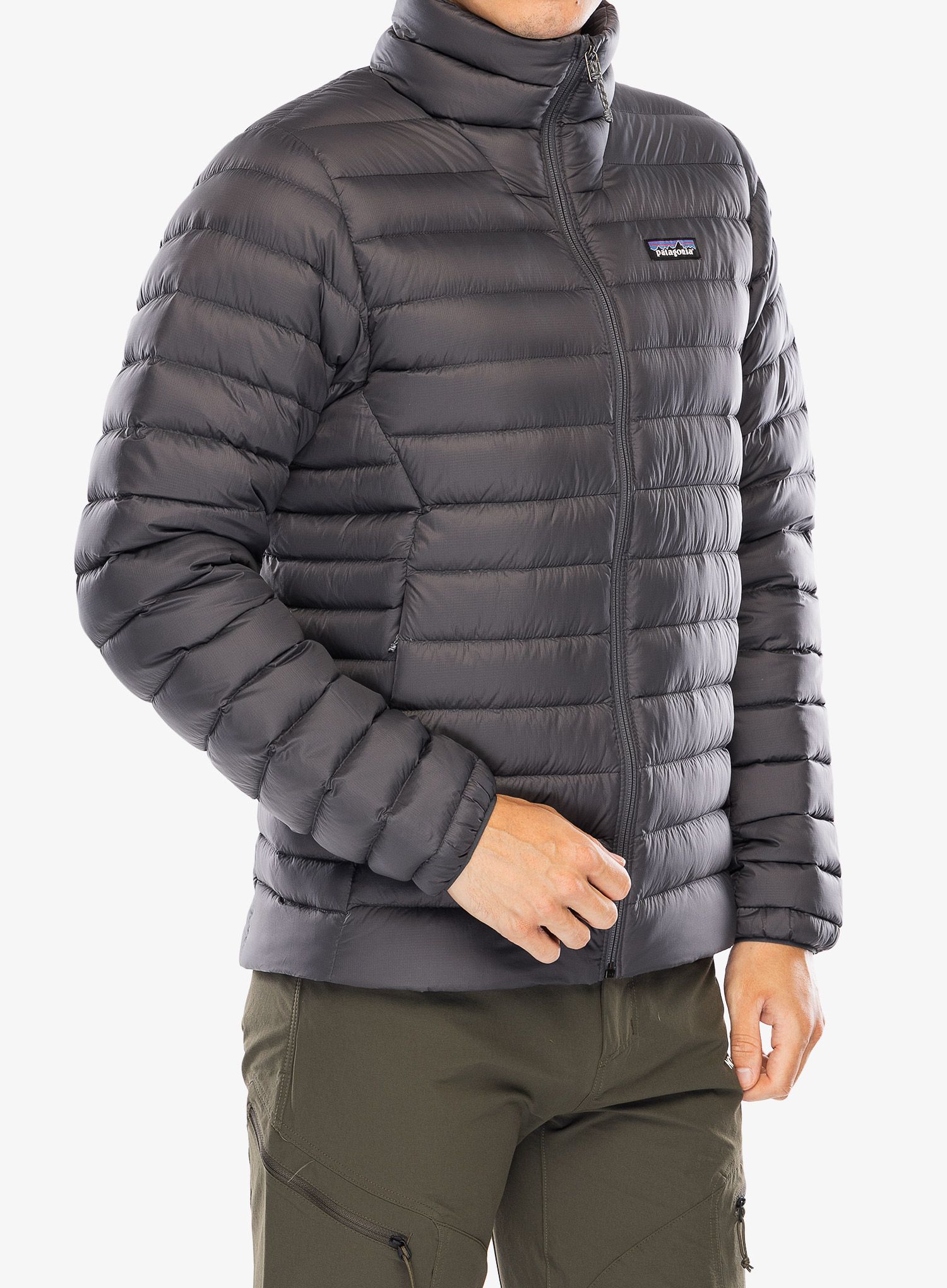 Пуховик Patagonia Down Sweater - forge grey/forge grey