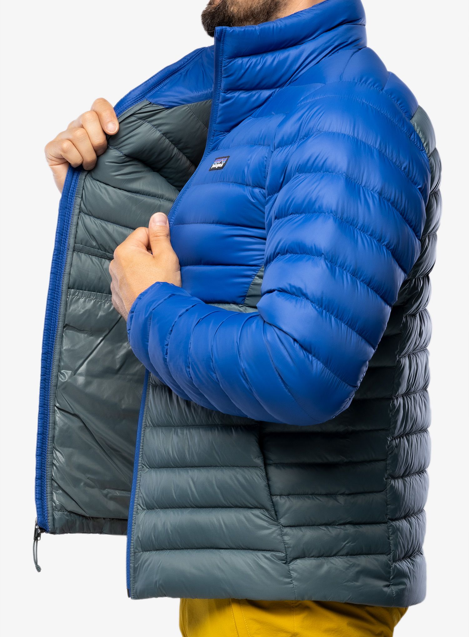 Пуховик Patagonia Down Sweater - passage blue