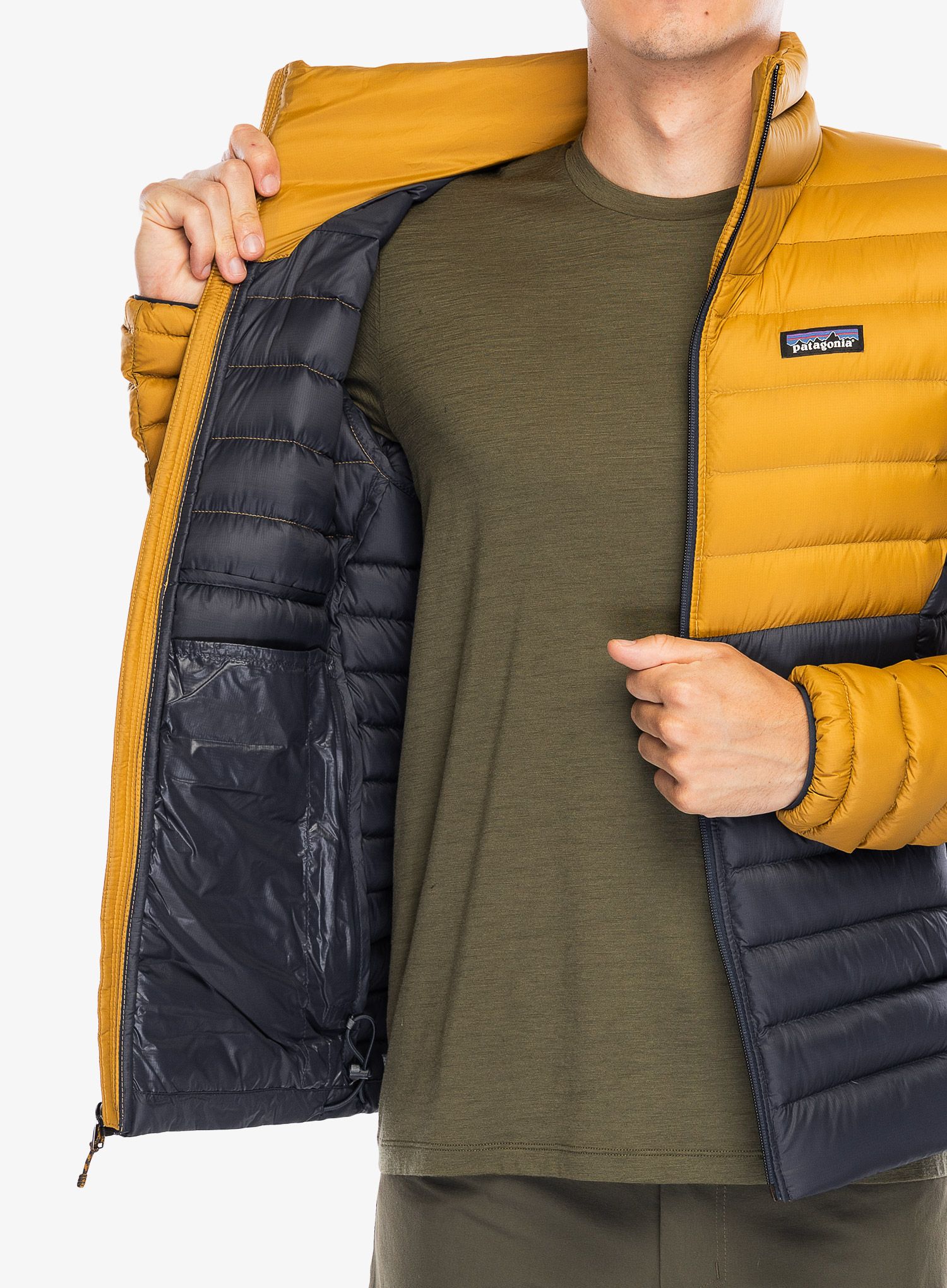Пуховик Patagonia Down Sweater - raptor brown