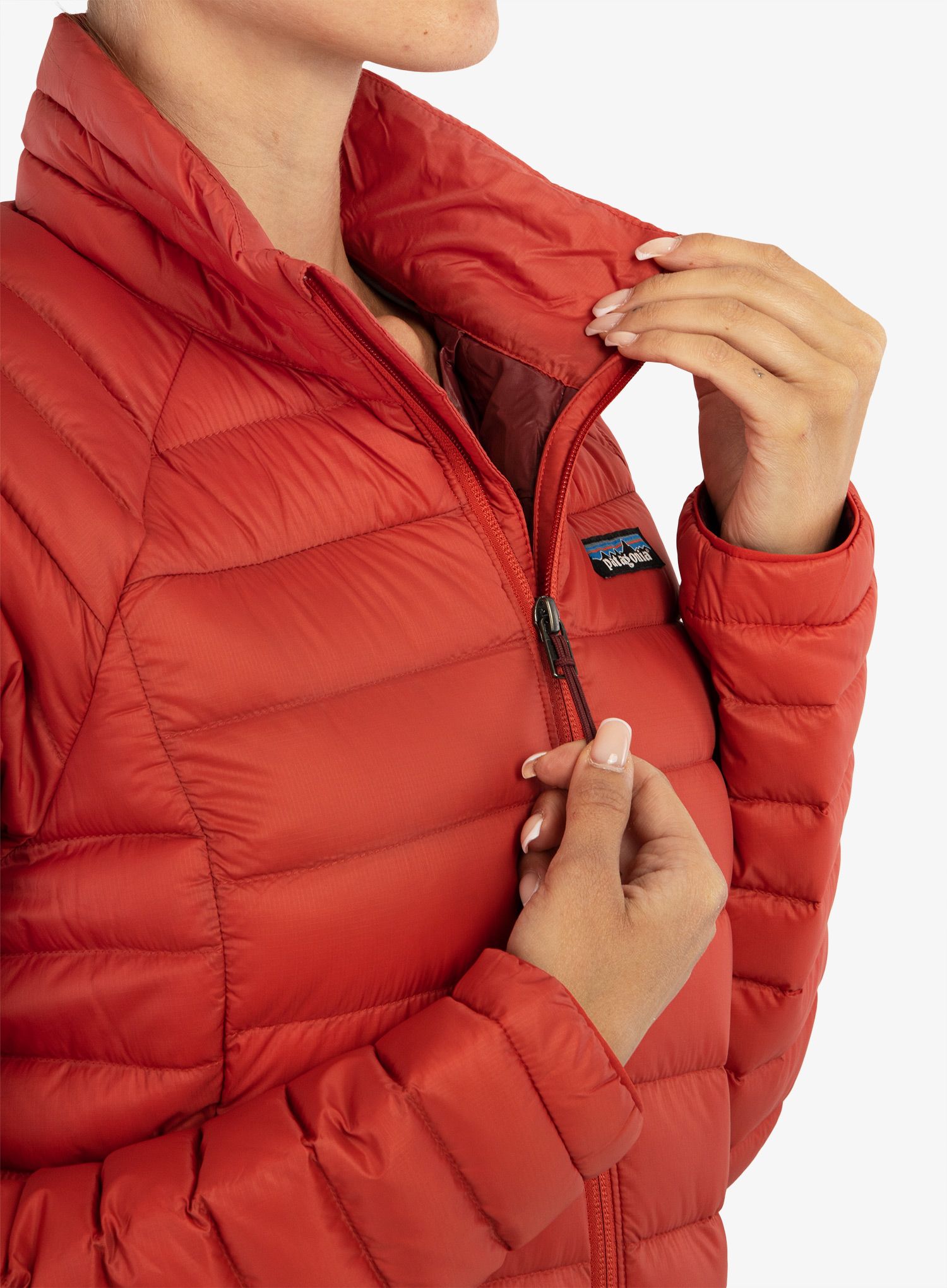 Пуховик жіноча Patagonia Down Sweater - sumac red