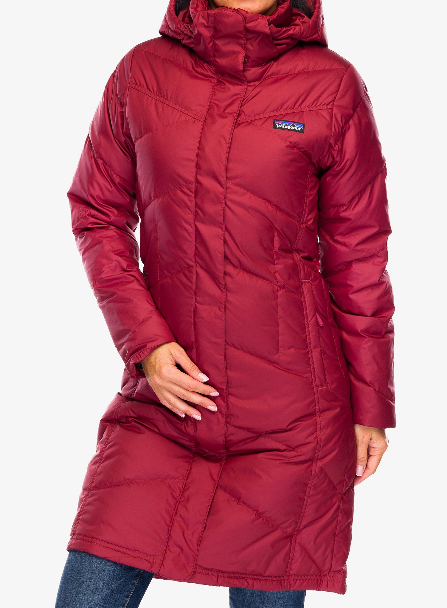 Плащ жіночий Patagonia Down With It Parka - oxide red