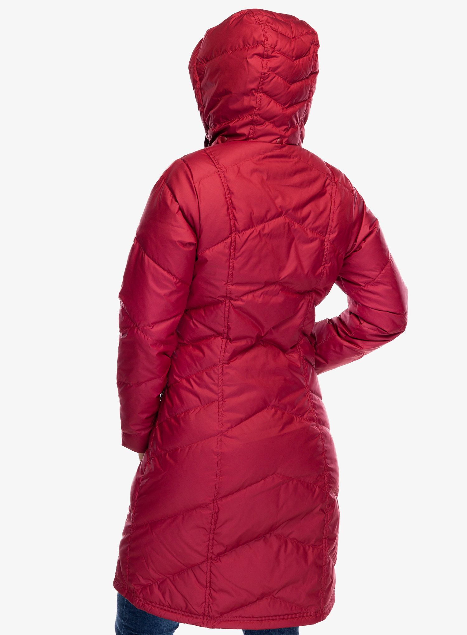 Плащ жіночий Patagonia Down With It Parka - oxide red
