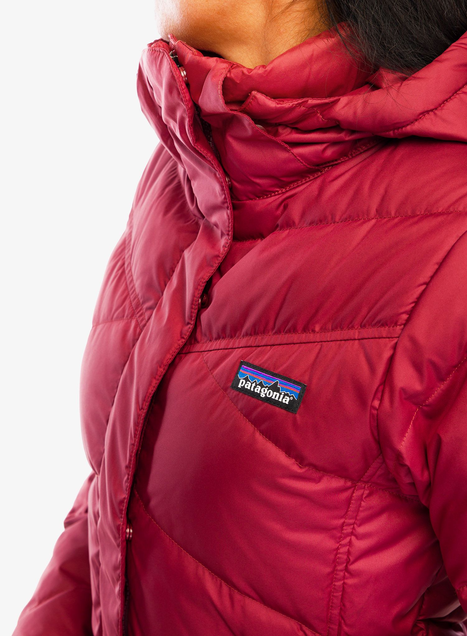 Плащ жіночий Patagonia Down With It Parka - oxide red