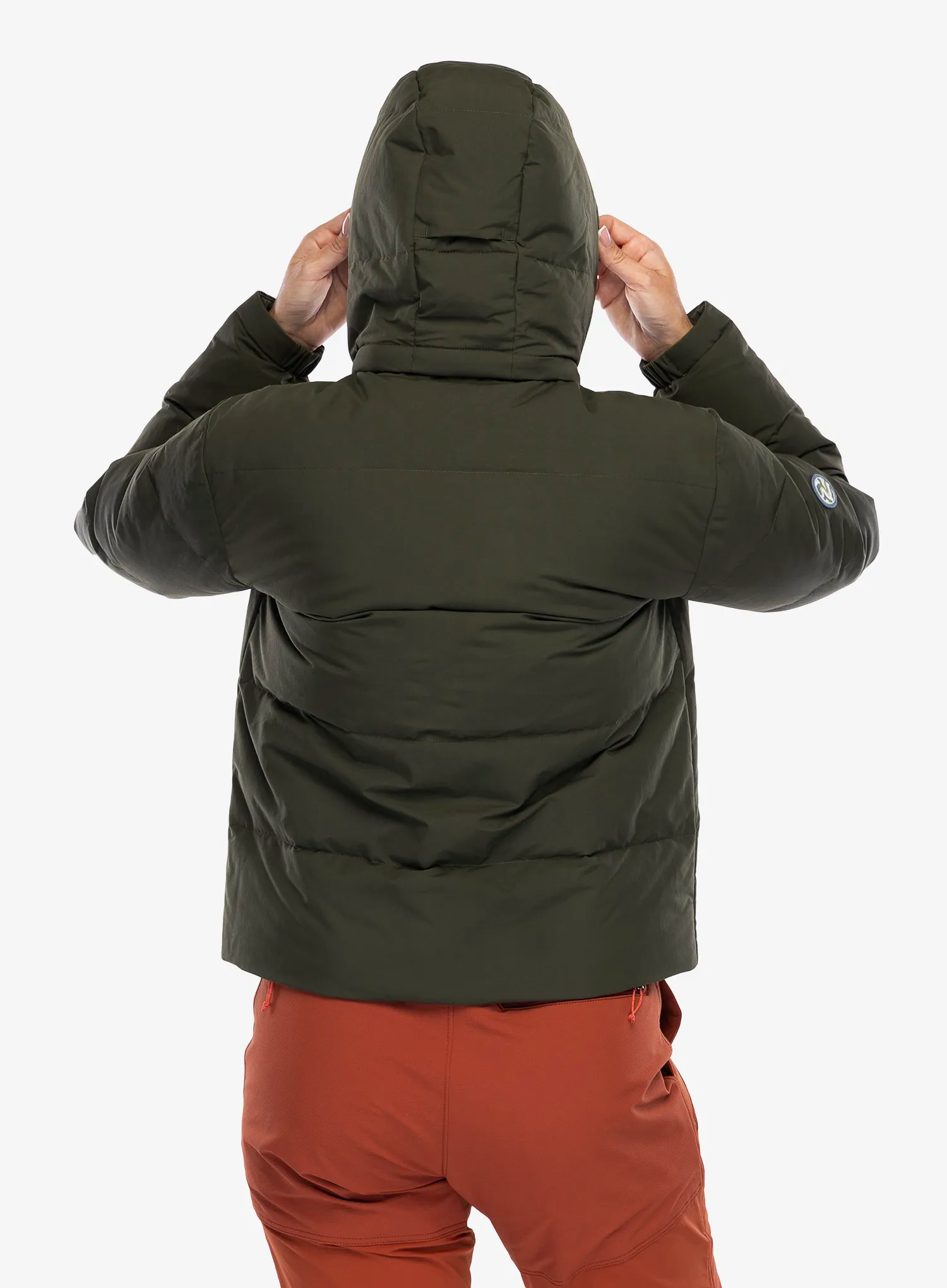 Пуховик жіноча Patagonia Downdrift Jacket - pine needle green
