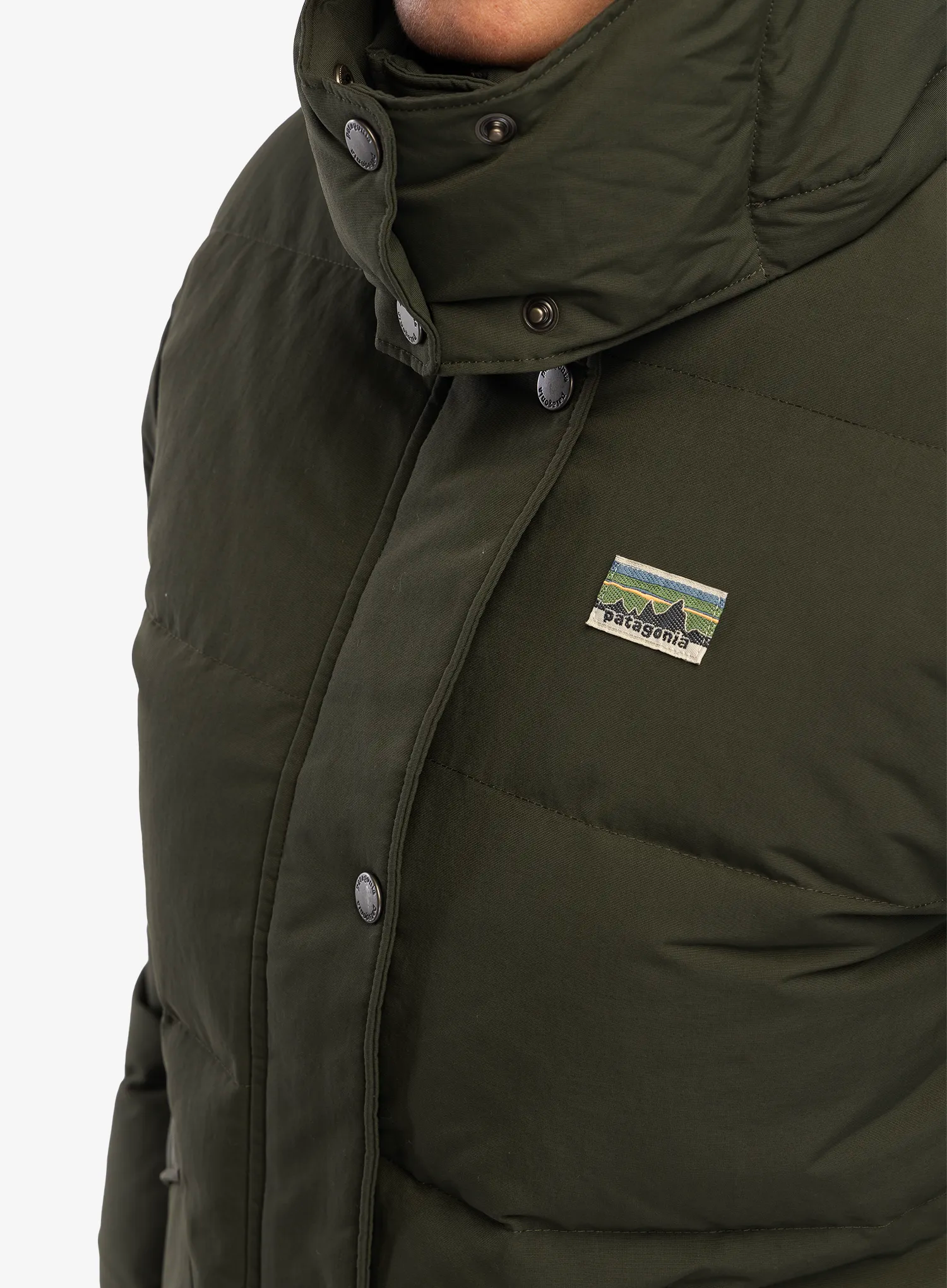 Пуховик жіноча Patagonia Downdrift Jacket - pine needle green