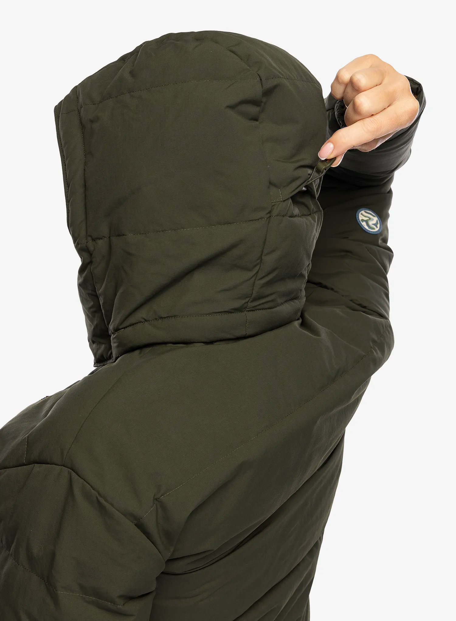 Пуховик жіноча Patagonia Downdrift Jacket - pine needle green