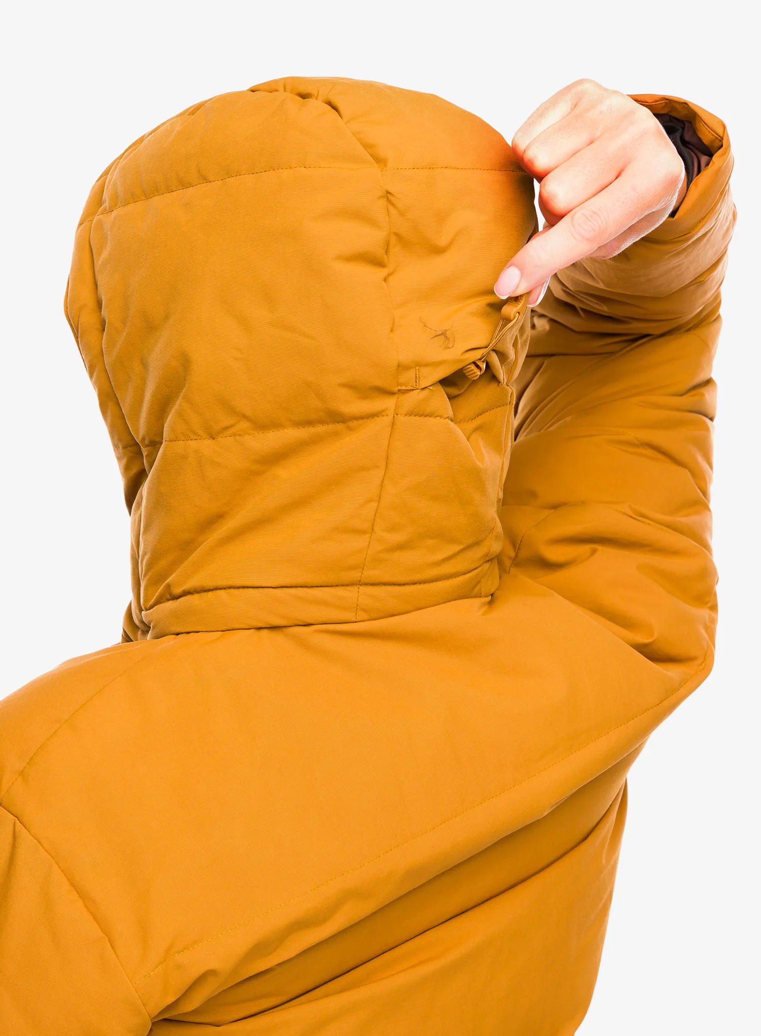 Плащ пуховий Patagonia Downdrift Parka - shelter brown