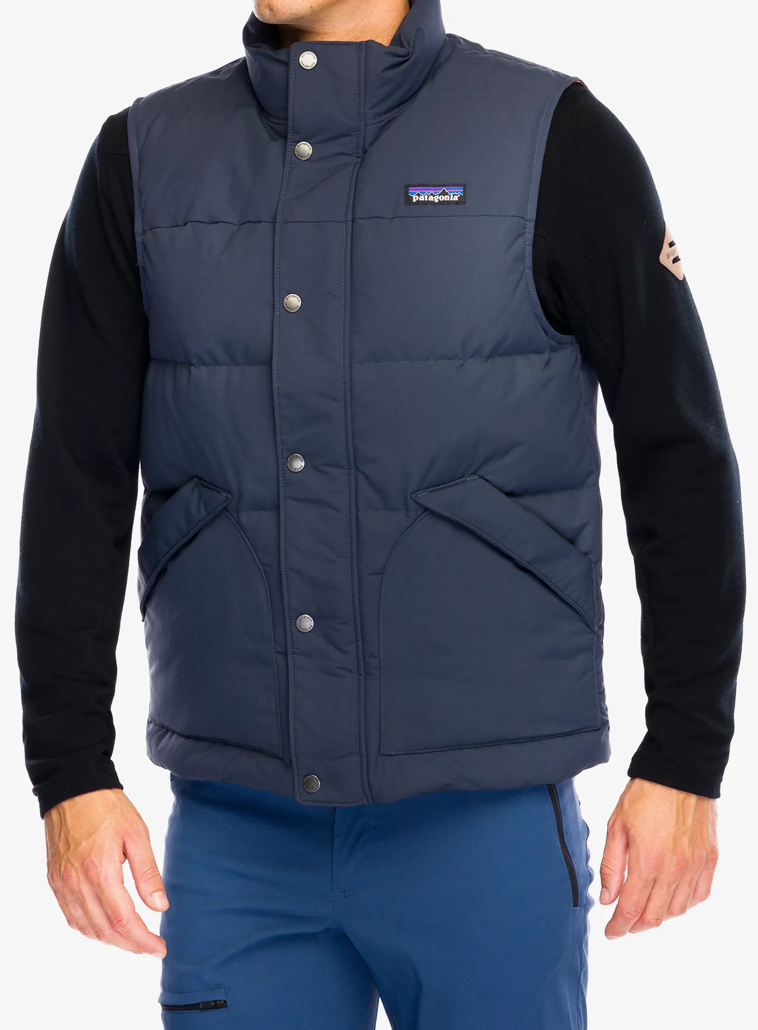 Жилет пуховий Patagonia Downdrift Vest - smolder blue