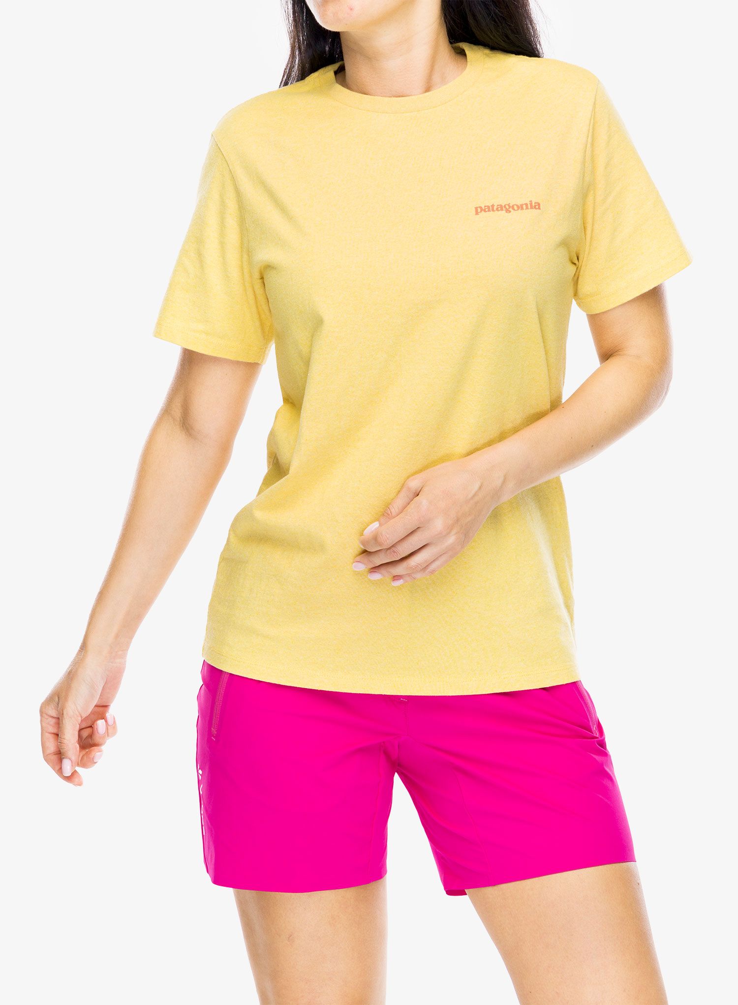 Футболка Patagonia Fitz Roy Icon Responsibili-Tee - milled yellow