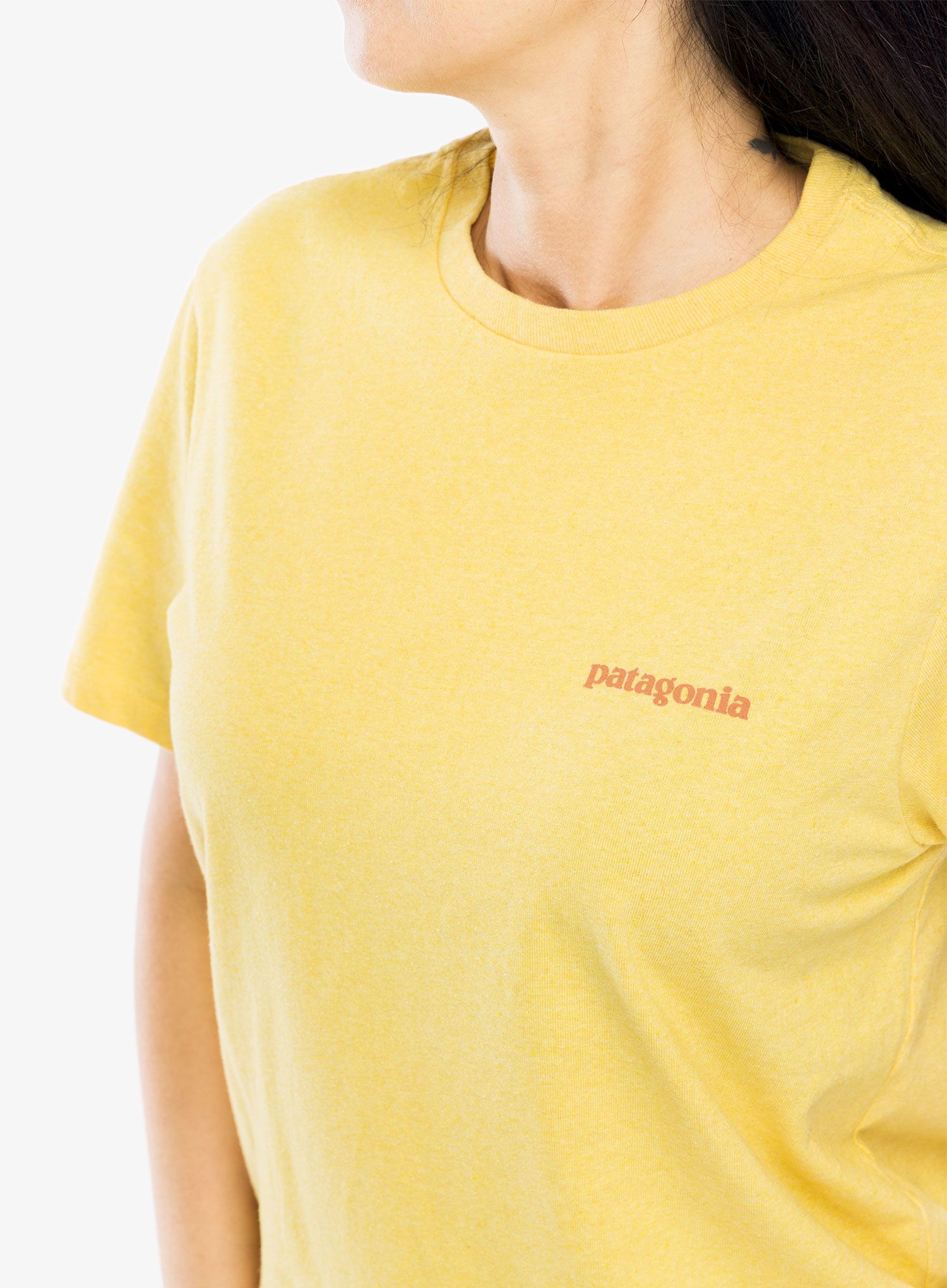 Футболка Patagonia Fitz Roy Icon Responsibili-Tee - milled yellow