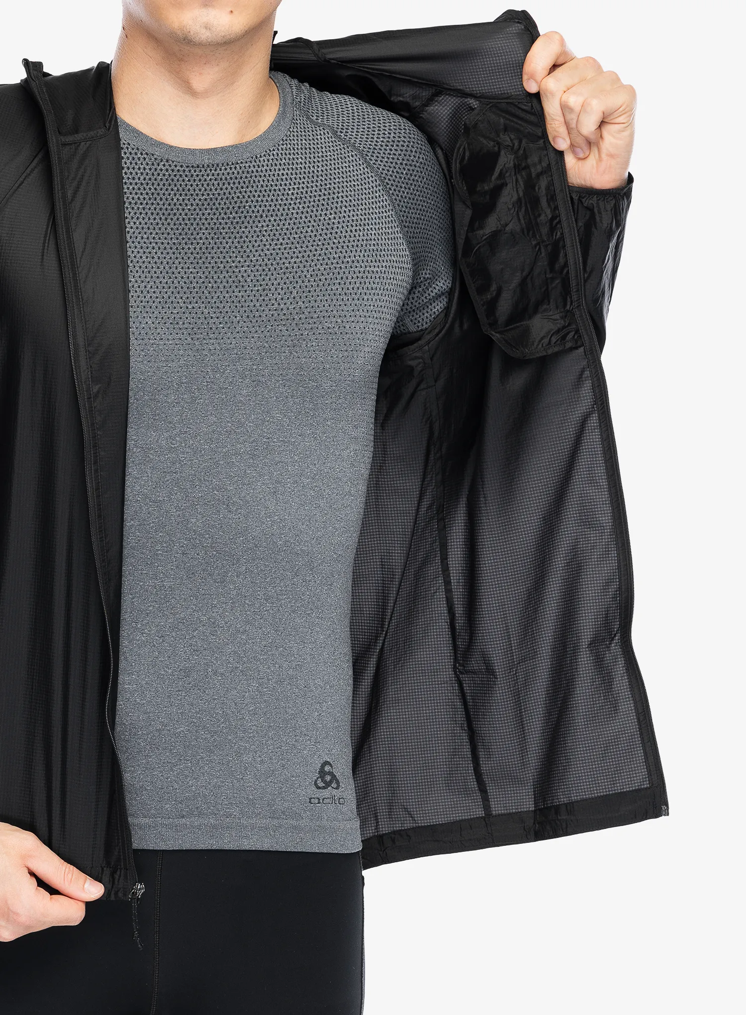 Куртка для бігу Patagonia Houdini Jacket - black