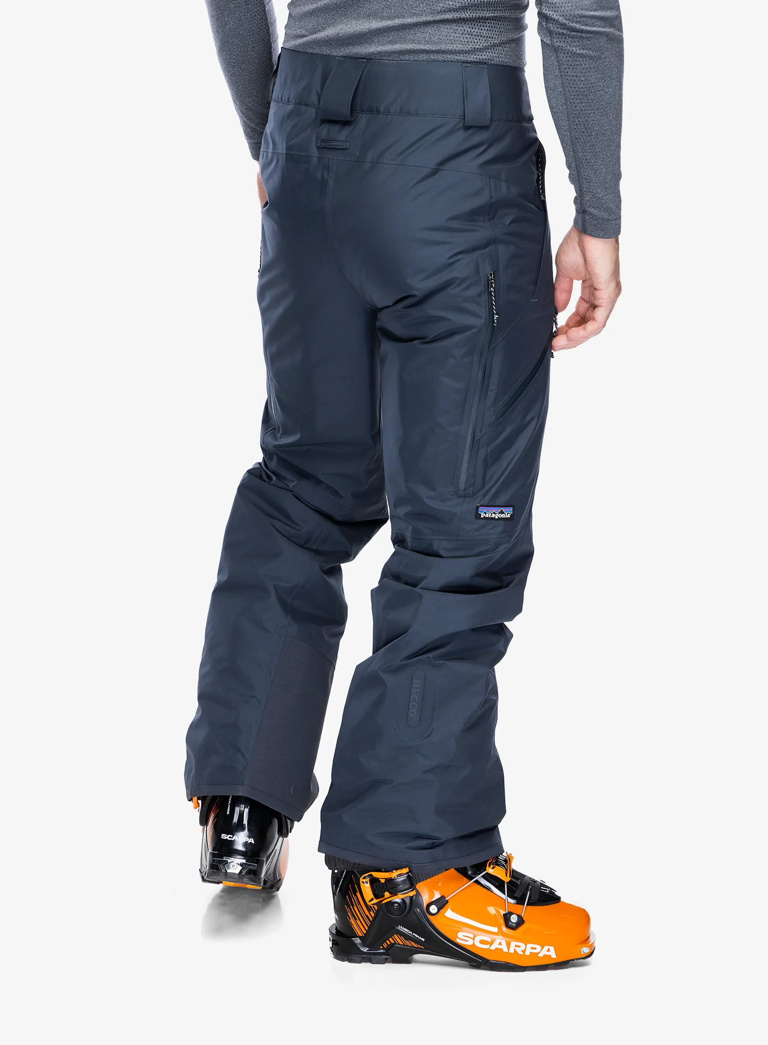 Штани лижні Patagonia Insulated Powder Town Pants - smolder blue