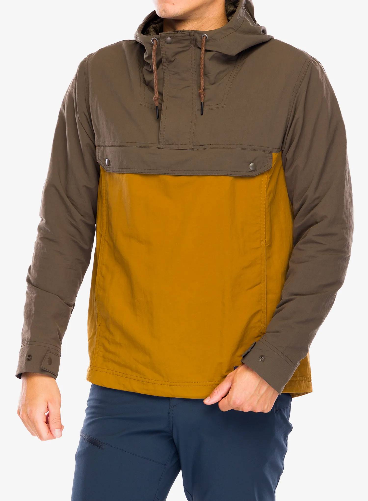 Вітровка Patagonia Isthmus Anorak - shelter brown