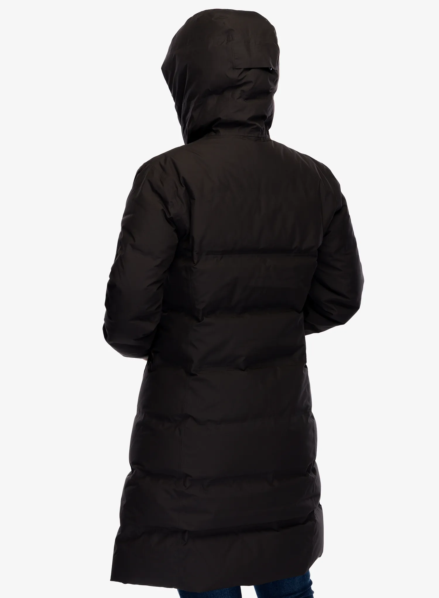 Плащ пуховий жіночий Patagonia Jackson Glacier Parka - black