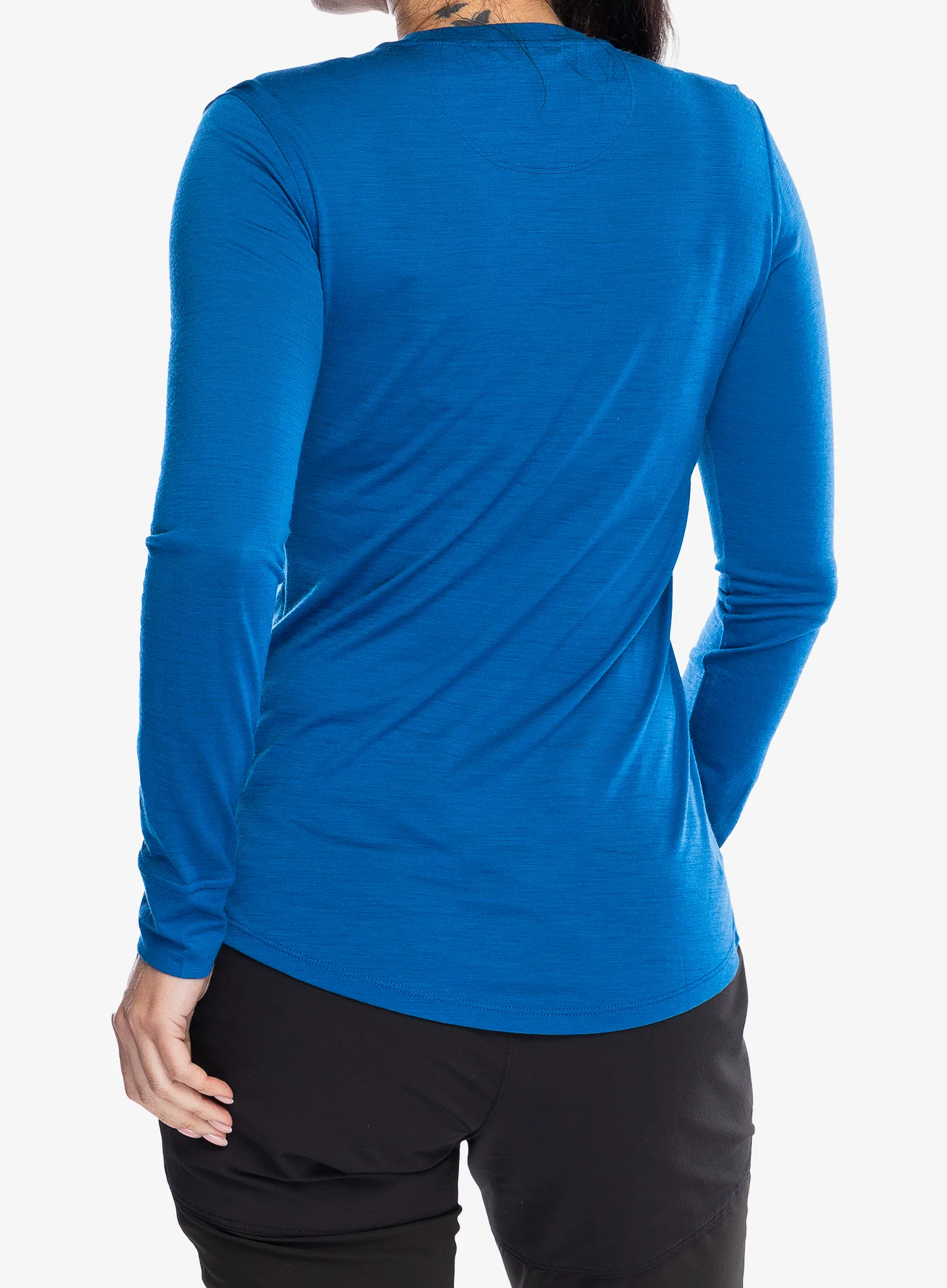 Кофта жіноча Patagonia L/S Cap Cool Merino Graphic - fitz roy strata endless blue