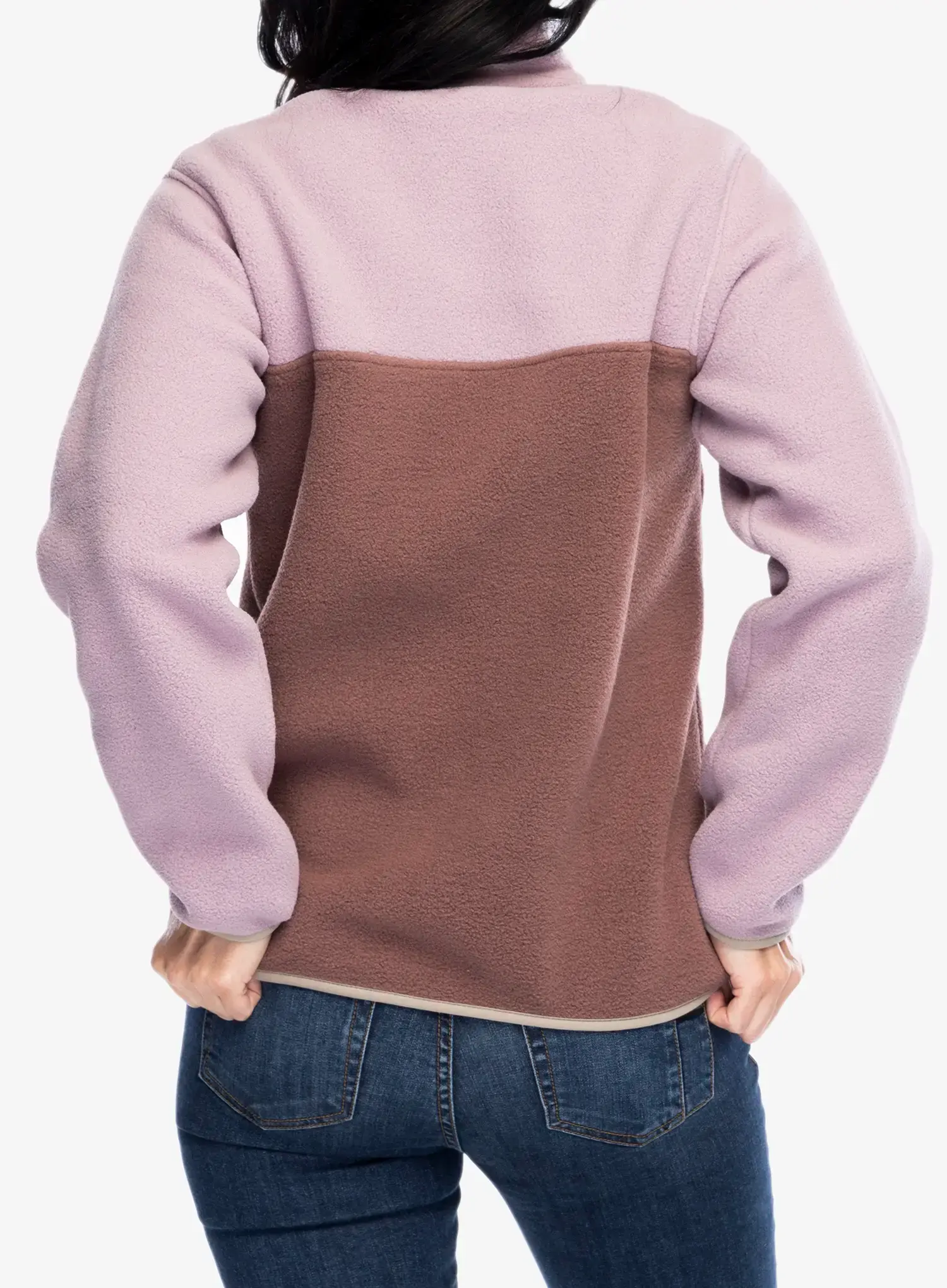 Фліска жіноча Patagonia Lightweight Synch Snap-T Pullover - dulse mauve