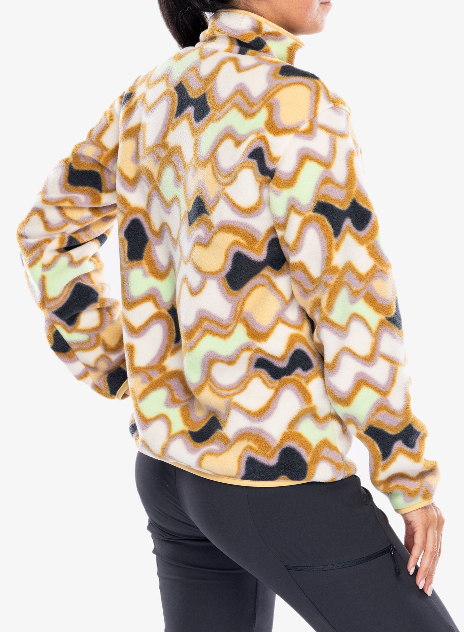 Кофта флісова жіноча Patagonia Lightweight Synch Snap-T Pullover - mall currents natural