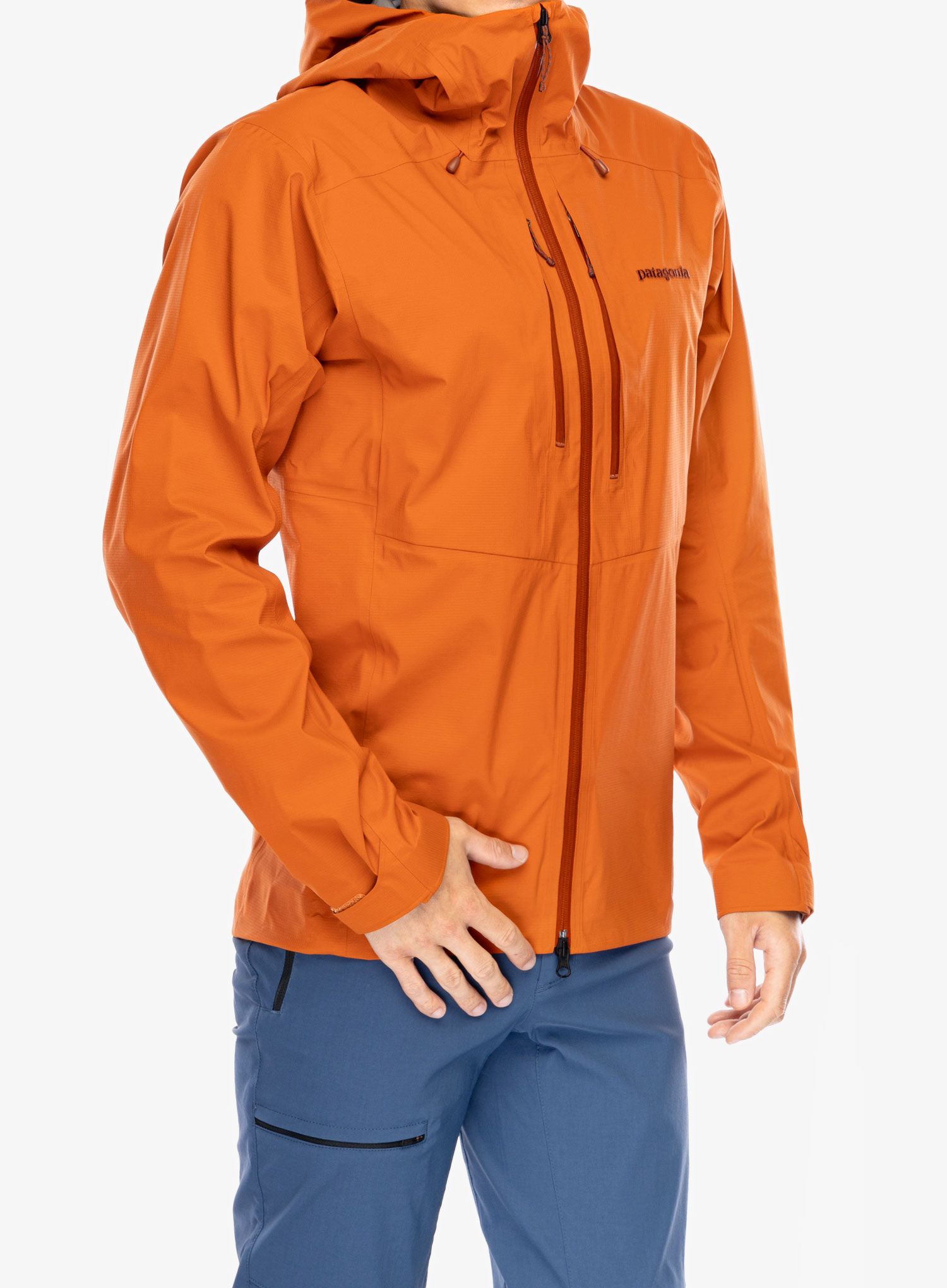 Куртка дощовик Patagonia M10 Storm Jacket - redtail rust