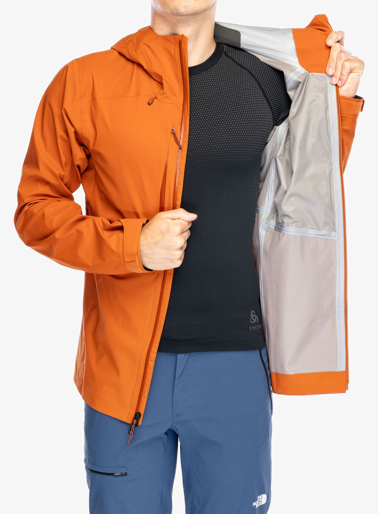 Куртка дощовик Patagonia M10 Storm Jacket - redtail rust