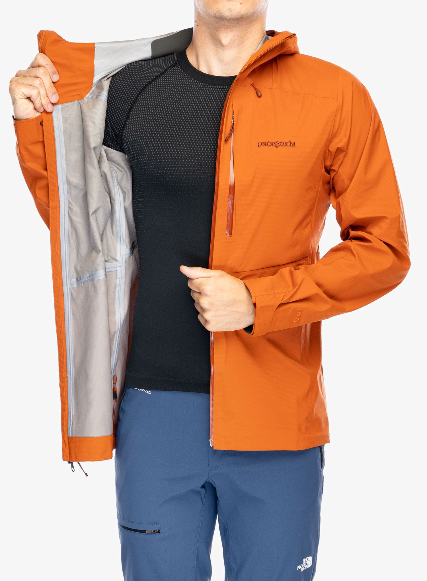 Куртка дощовик Patagonia M10 Storm Jacket - redtail rust