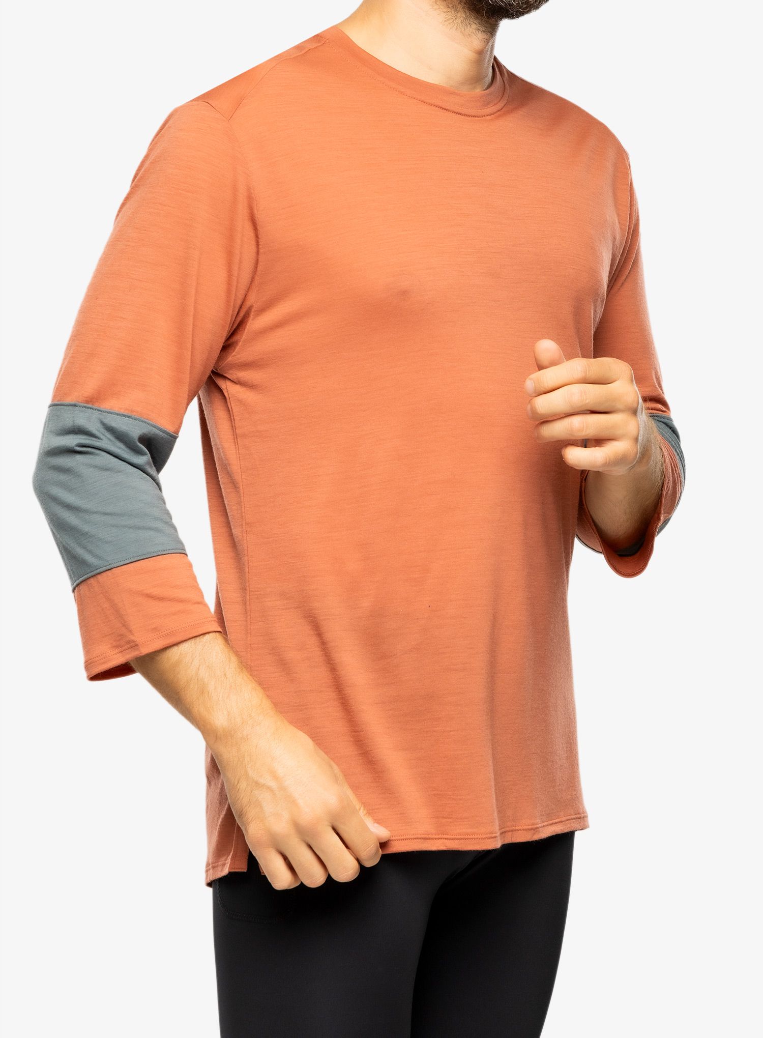 Велокофта Patagonia Merino 3/4 Sleeve Bike Jersey - burl red